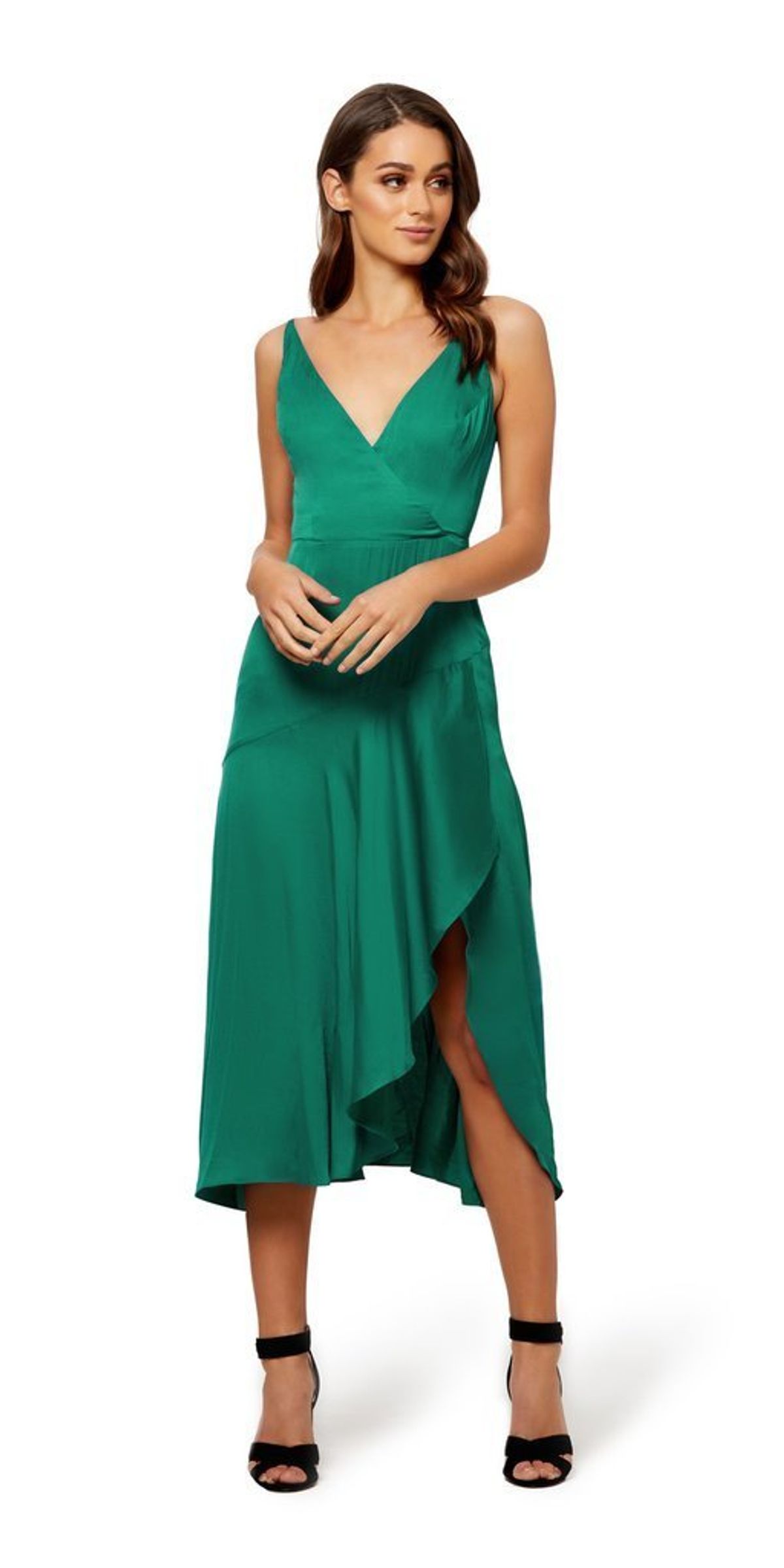 Kookai Benja Dress Green Size 8/M - Image 1