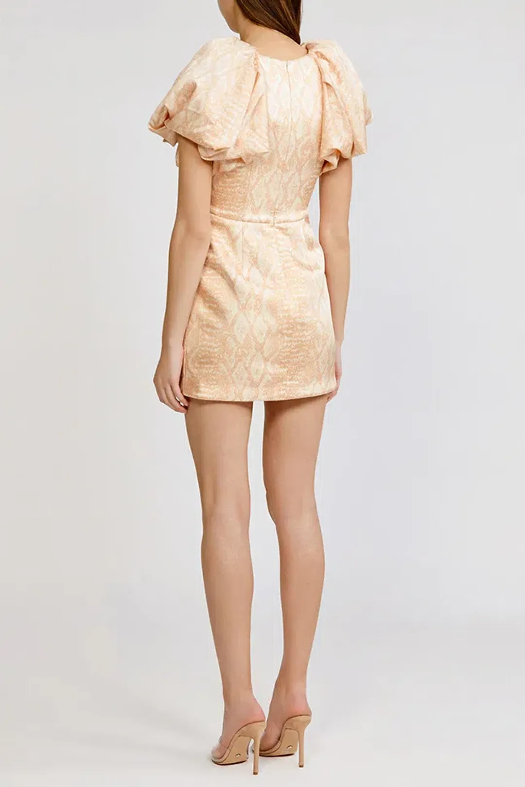 Acler Raven Dress Cobra Print Size 6 for rent on The Volte - main image