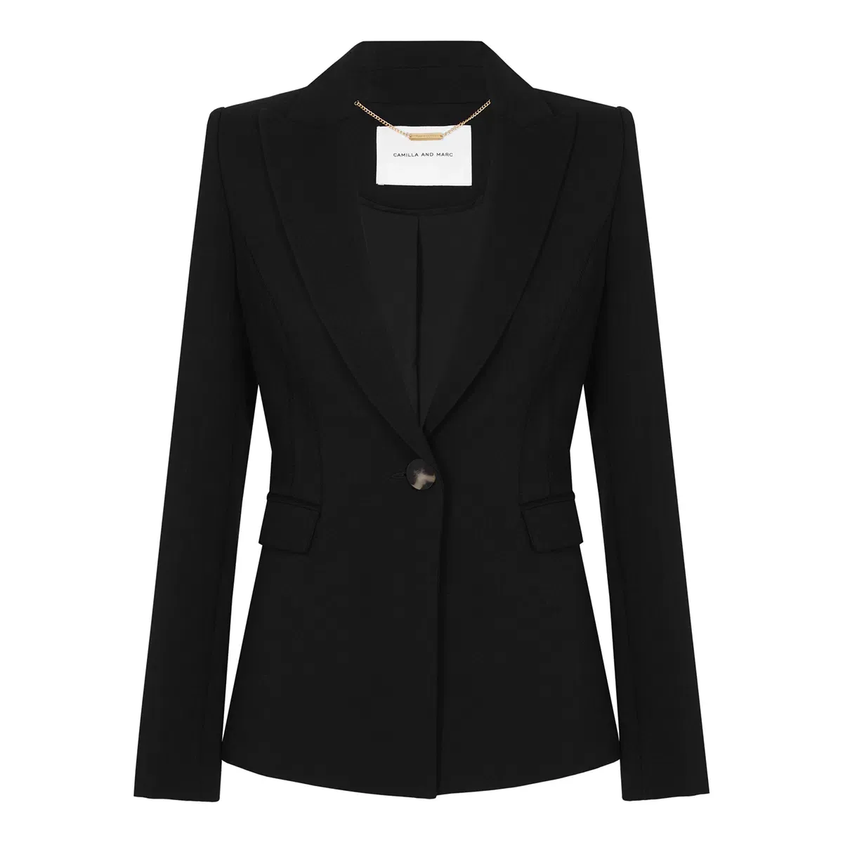 Camilla and Marc Meisel Jacket Black Size 6 - Image 4