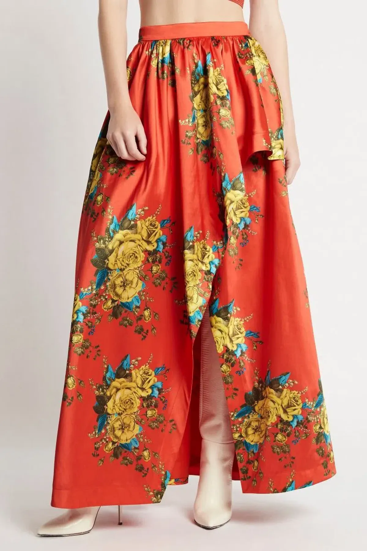 Sass and Bide Wild Play Skirt Orange Size 8 - Image 2