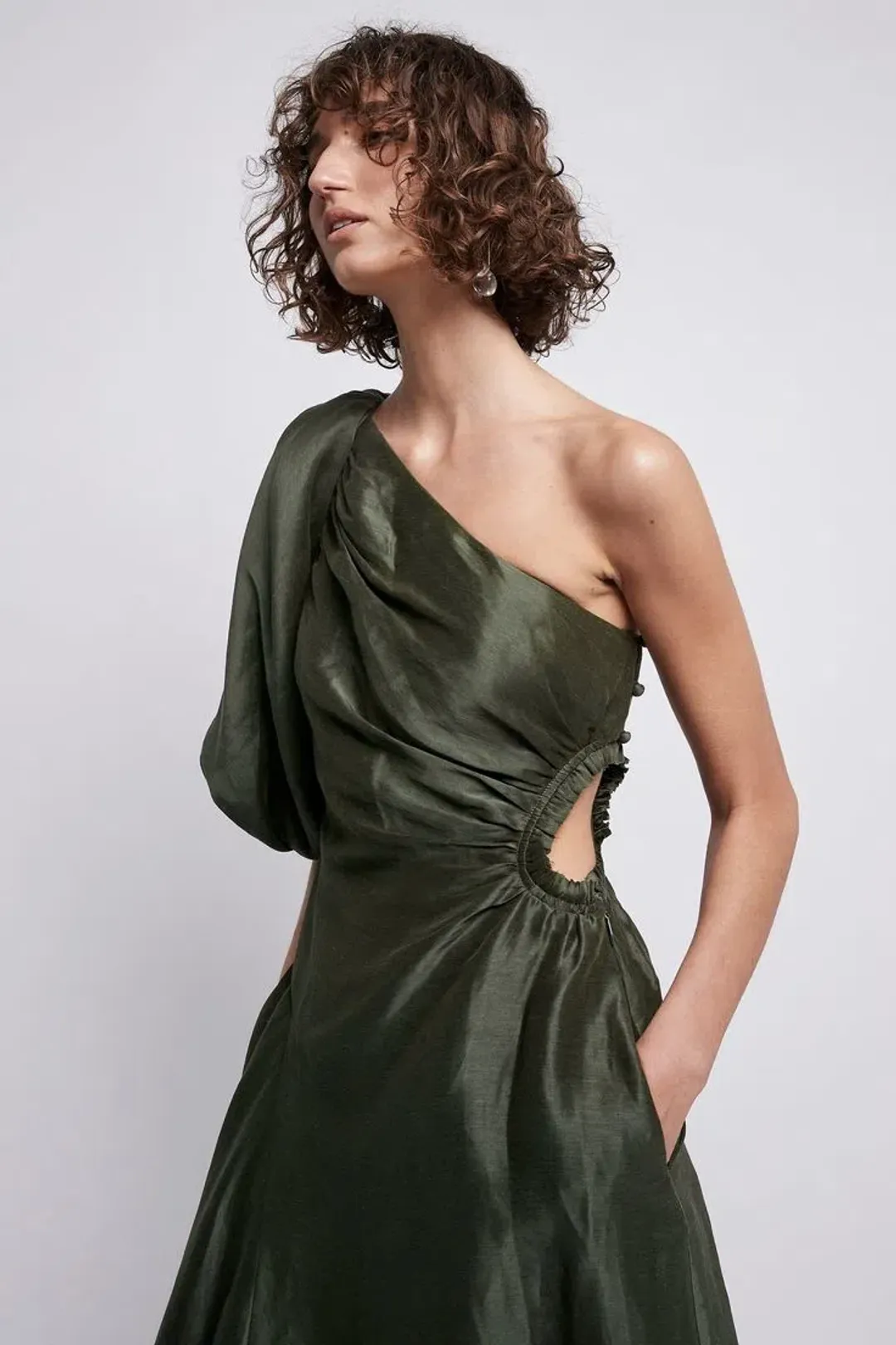 Aje Concept Dress in Bonsai Size 10 for rent on The Volte - main image