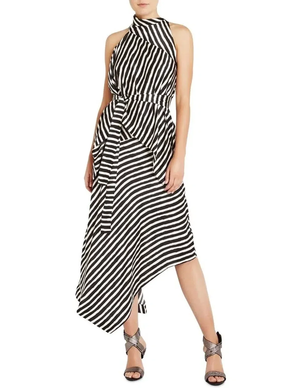 Sass and Bide Palais Stripe Dress Print Size 12 - Image 1