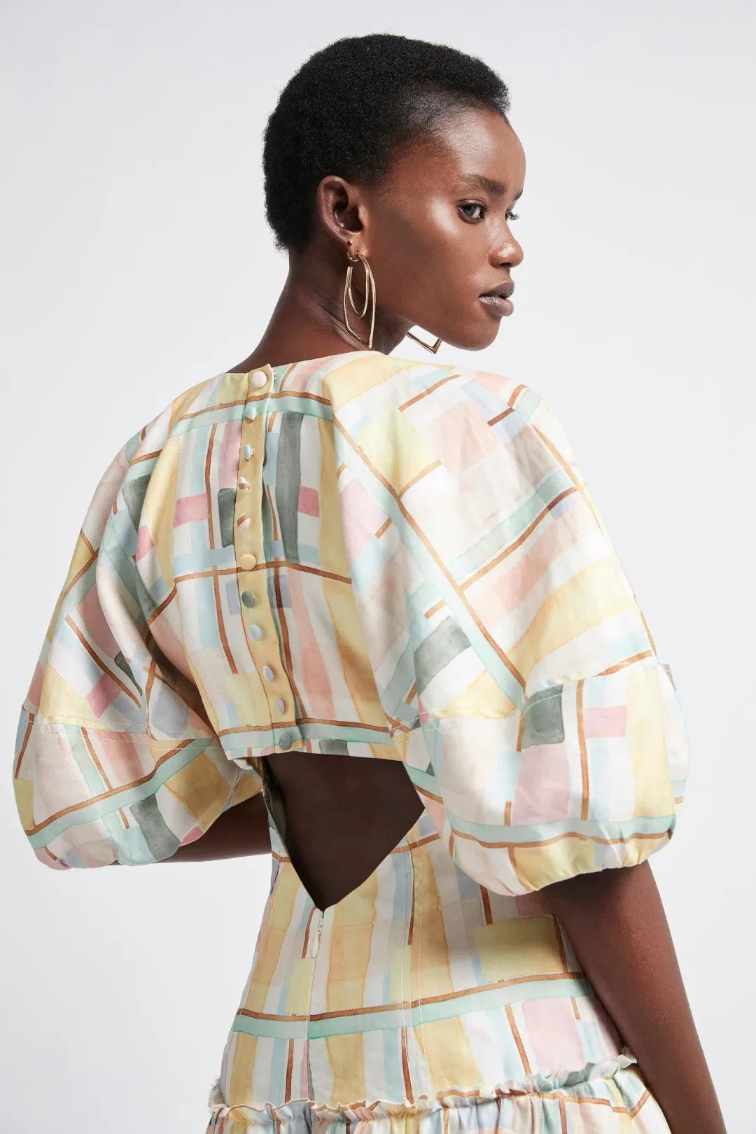 Aje L'Espirit Corset Dress Multi Size 14 for rent on The Volte - main image