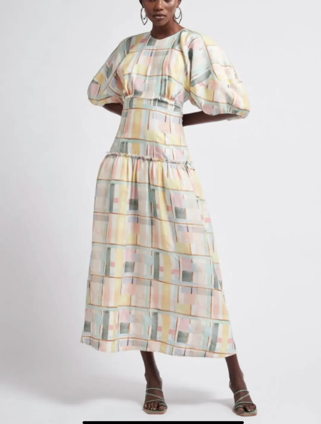 Aje L'Espirit Corset Dress Multi Size 14 for rent on The Volte - main image