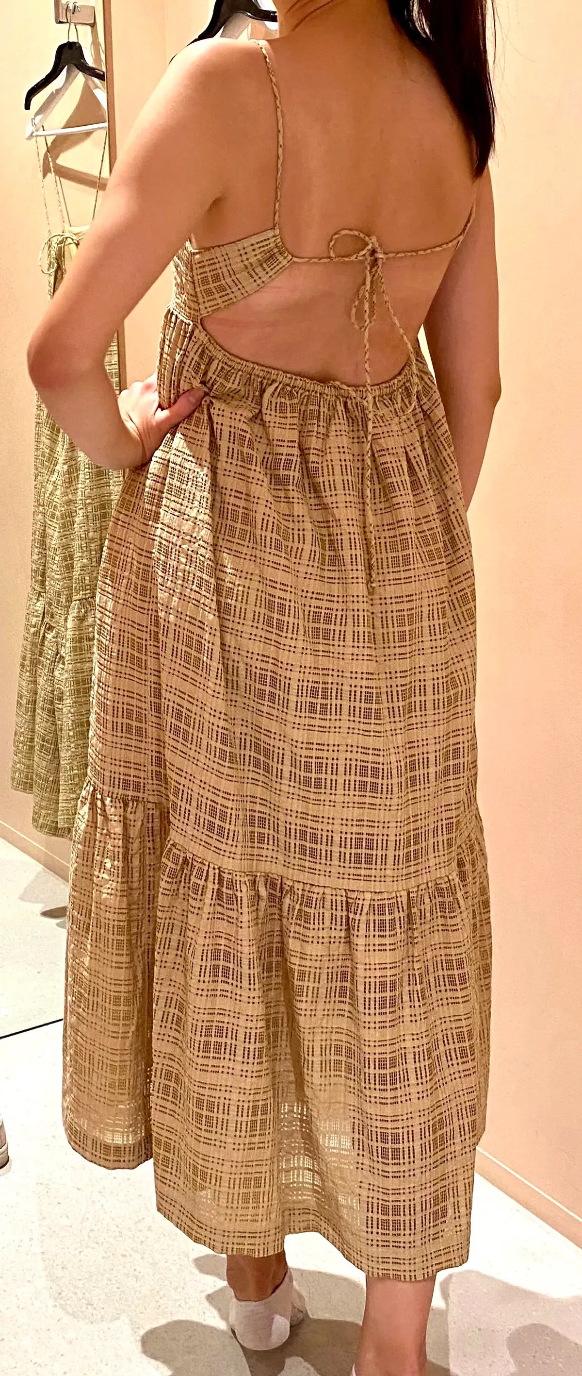 Issy Sunset Dreamer Dress in Tan - Image 2