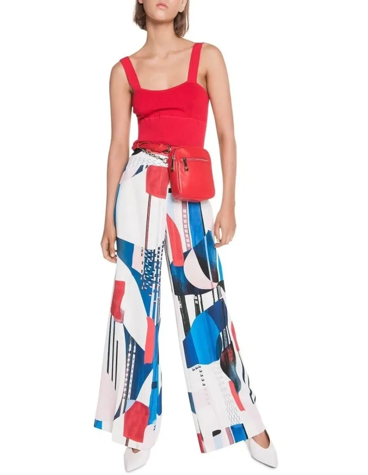 Cue Kandinsky Pant Print Size 38 / AU 12 - Image 1