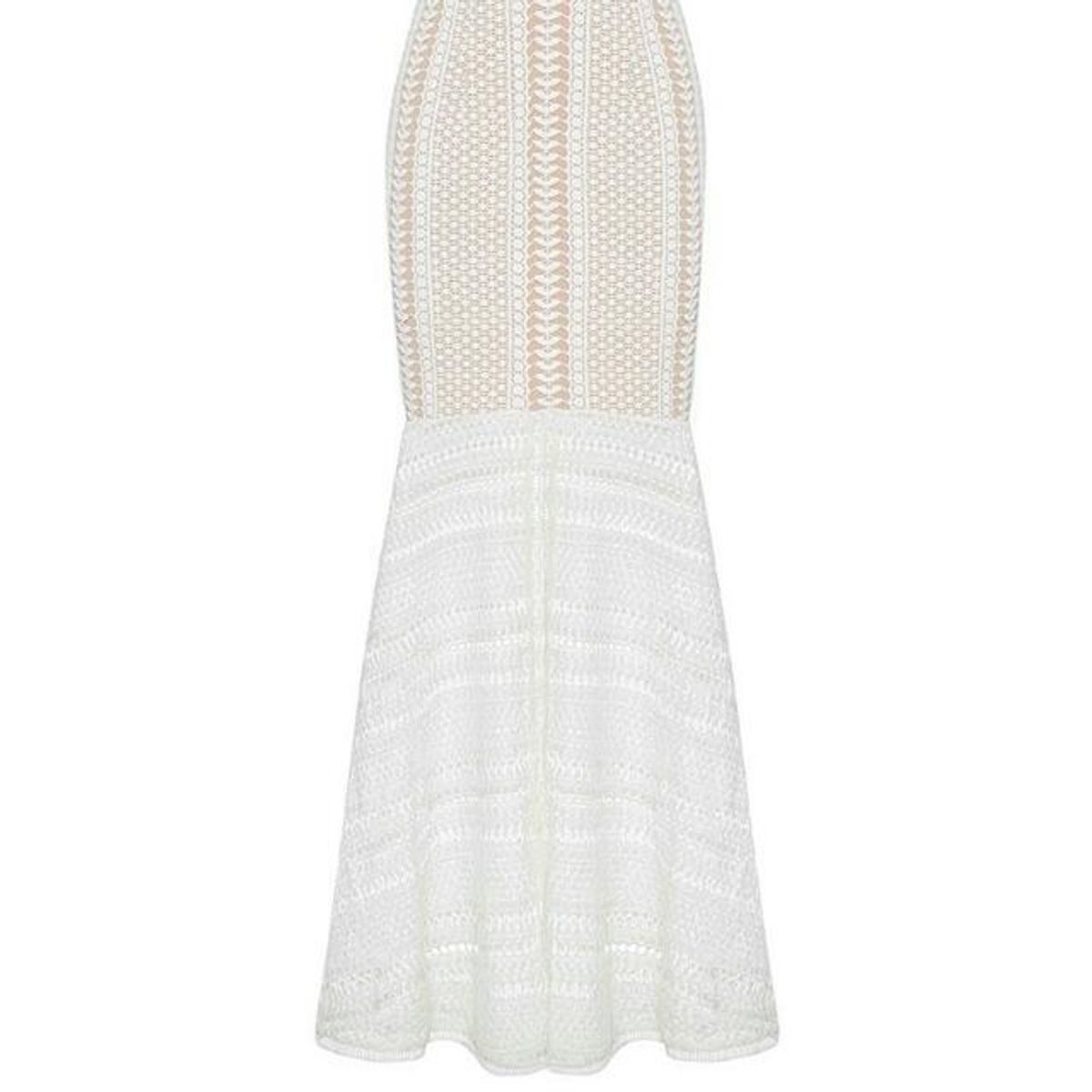 Sheike Horizons White Lace Maxi Dress - Image 4
