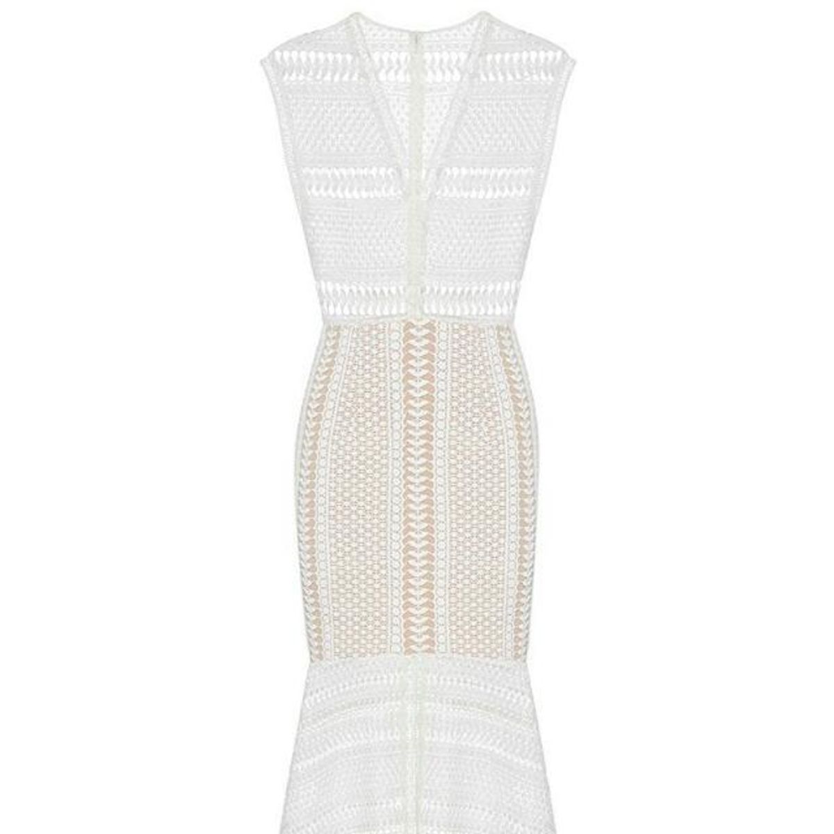 Sheike Horizons White Lace Maxi Dress - Image 3