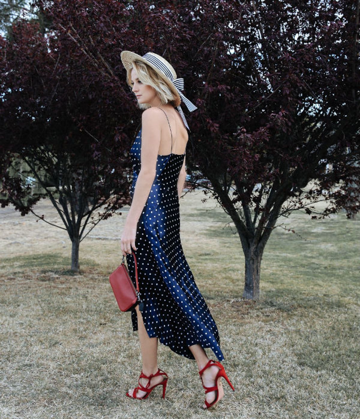 Bec & Bridge Bonjour Midi Dress Polka Dot - Image 1