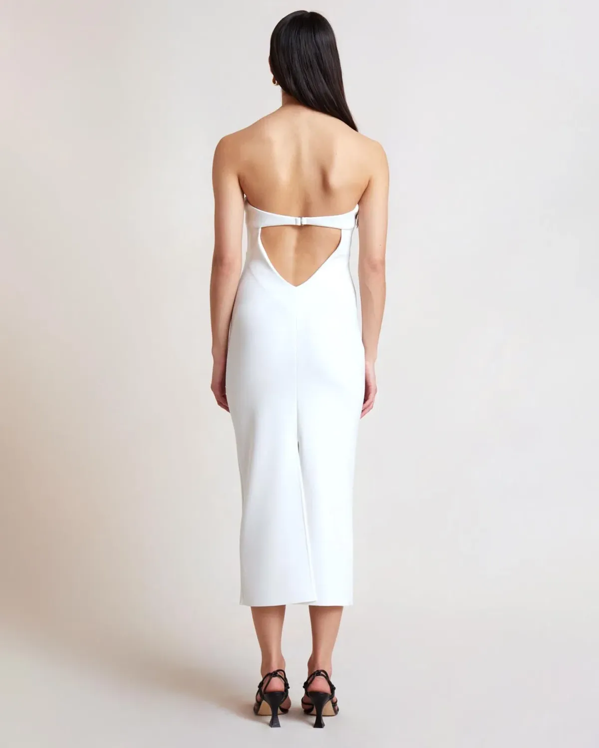 Bec and Bridge Noa Midi Dress White Size 8  - Image 2