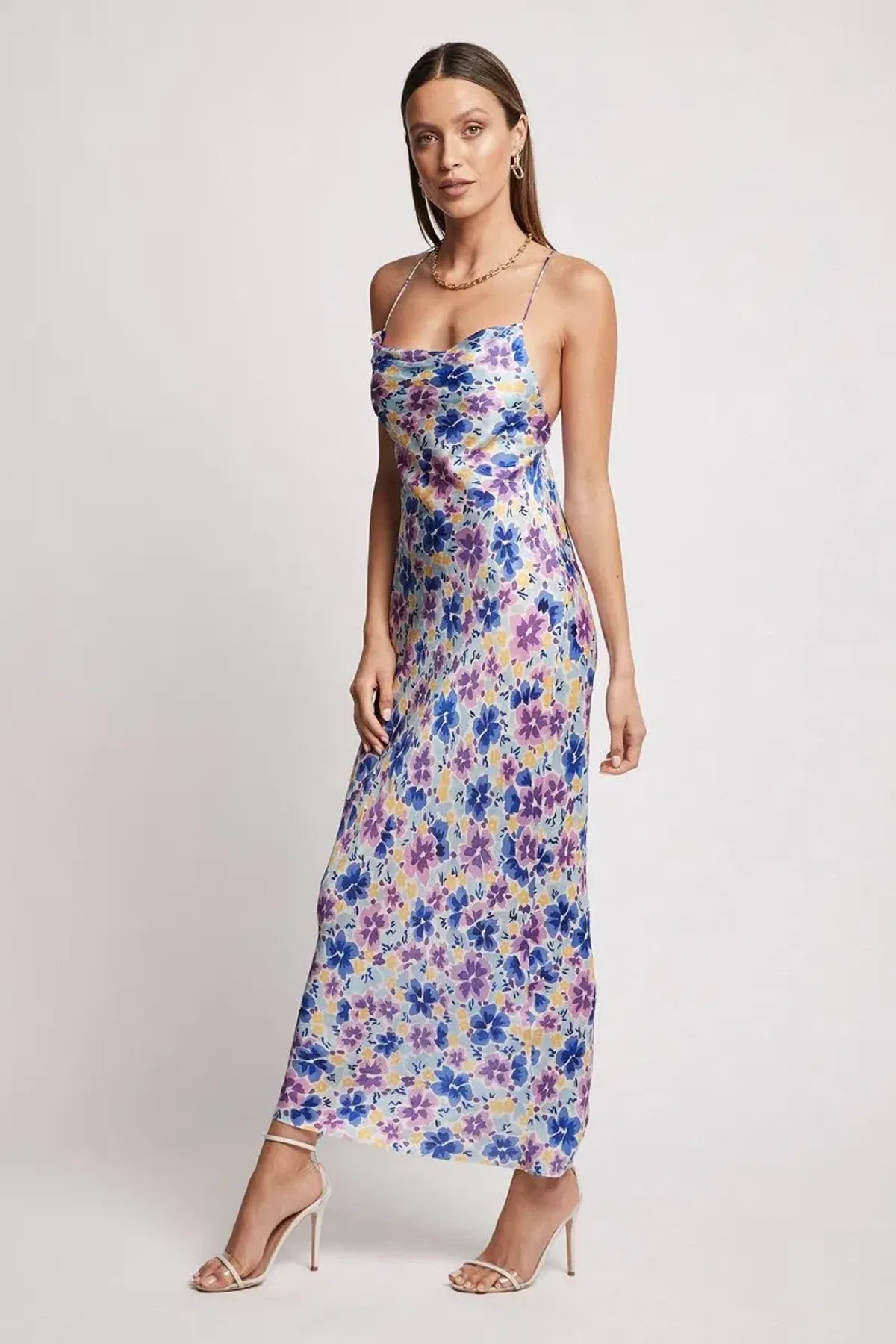 Sofia the Label Isabelle Slip Dress Print Size 8 - Image 3