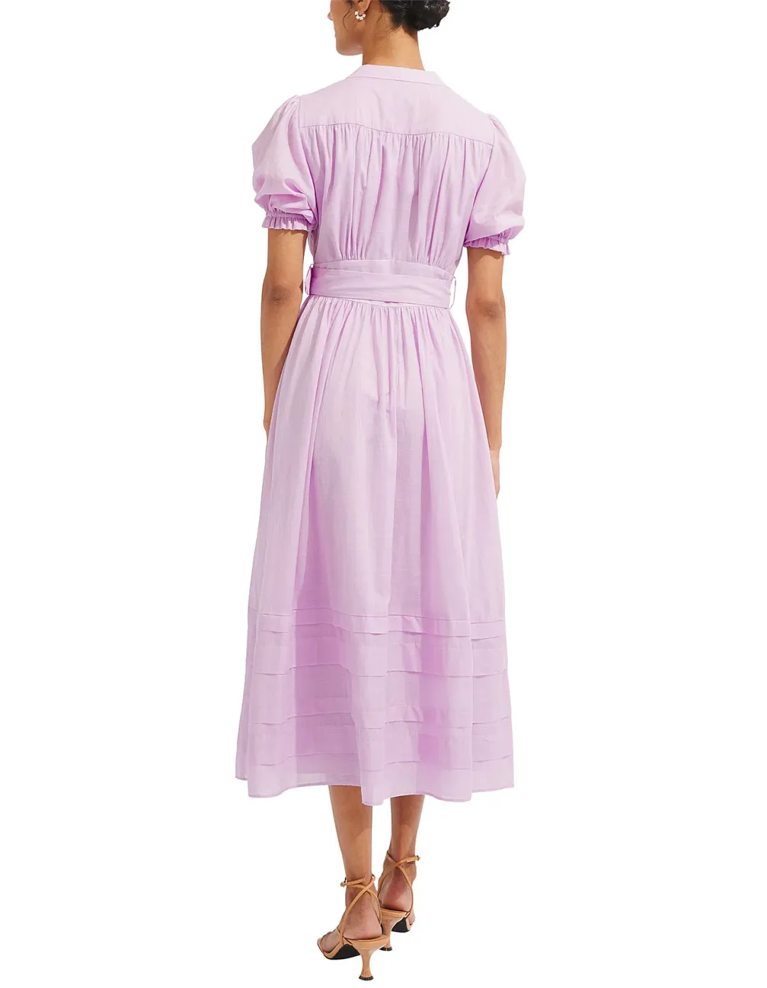 Steele Carmen Dress Purple Size 6 for rent on The Volte - main image