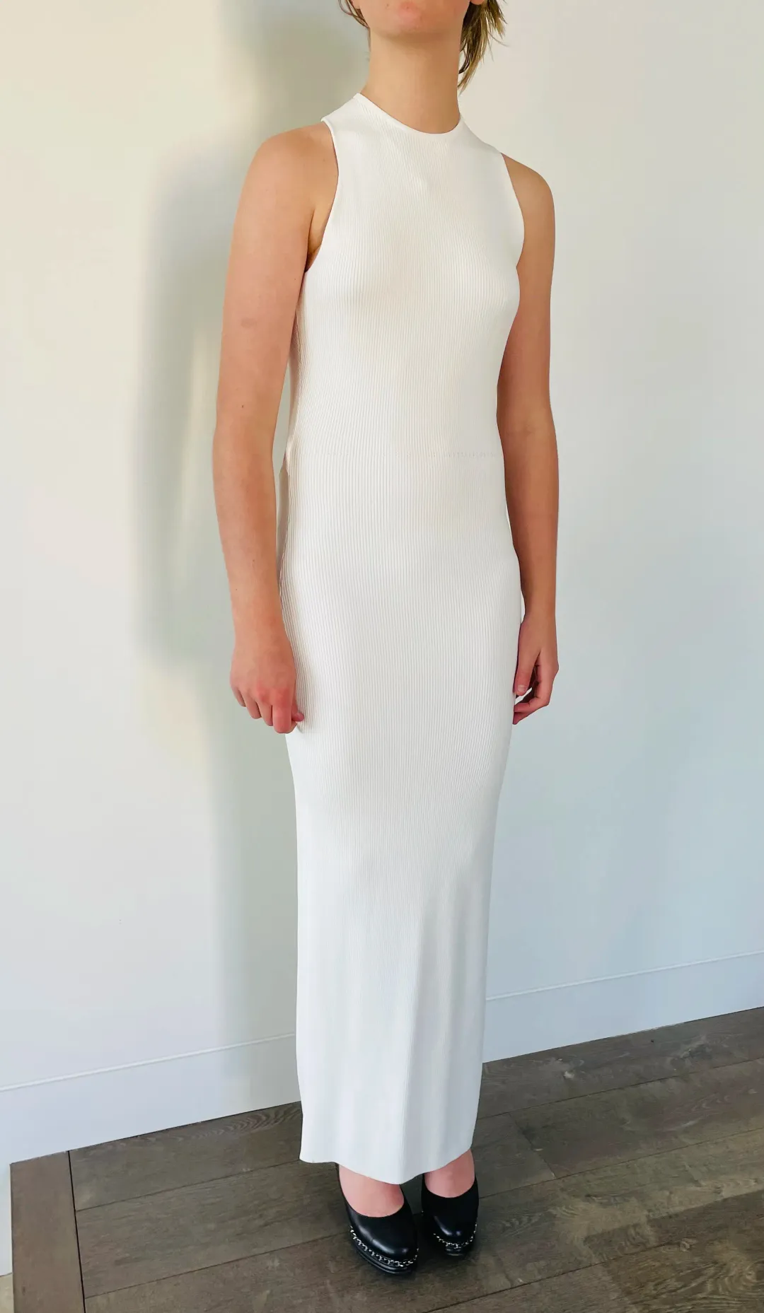Sir the Label Celena Cross Back Dress White Size 8 for rent on The Volte - main image