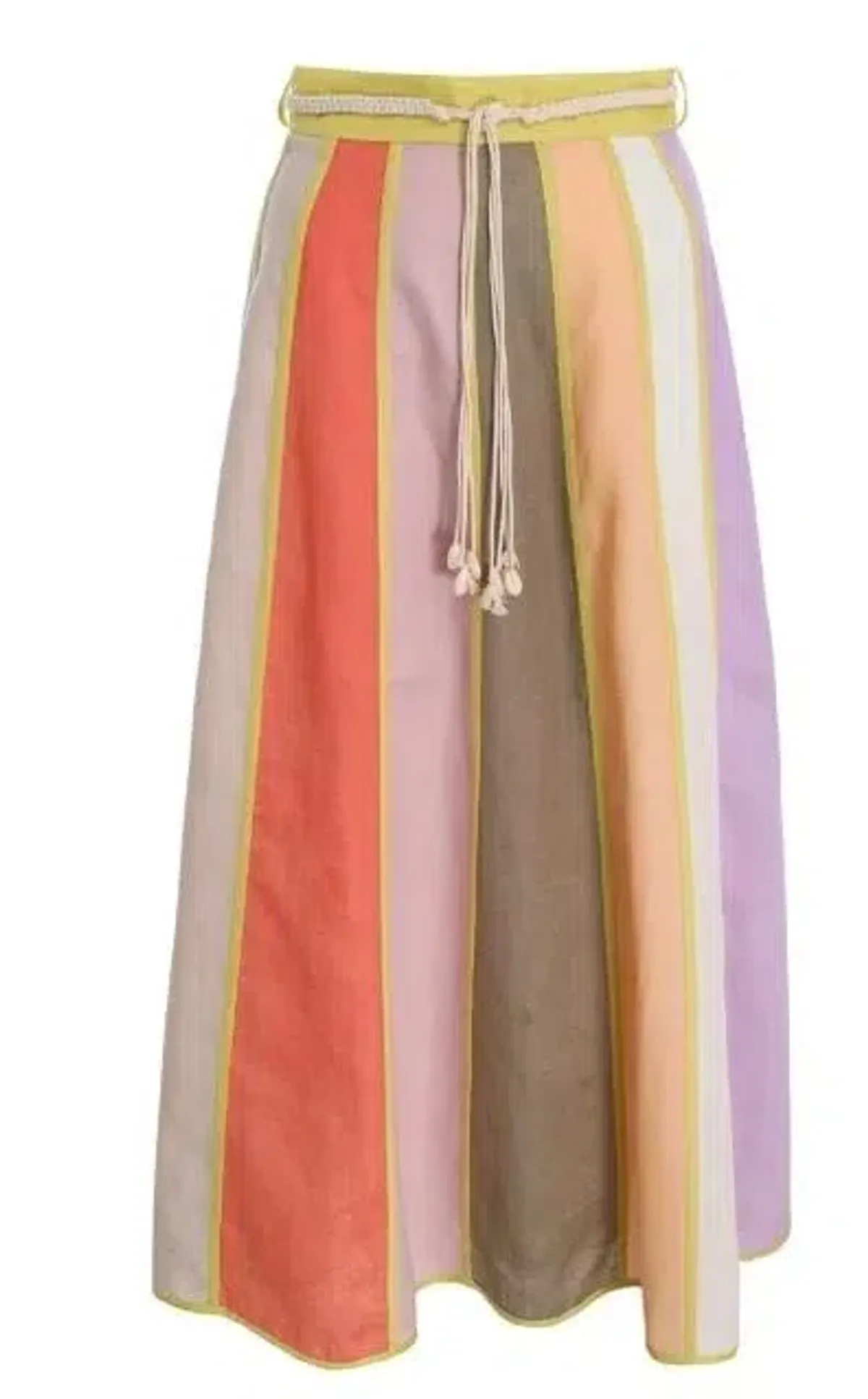 Zimmermann Lola Panelled Crop Top and Skirt Set Spliced Size 8 - Image 5