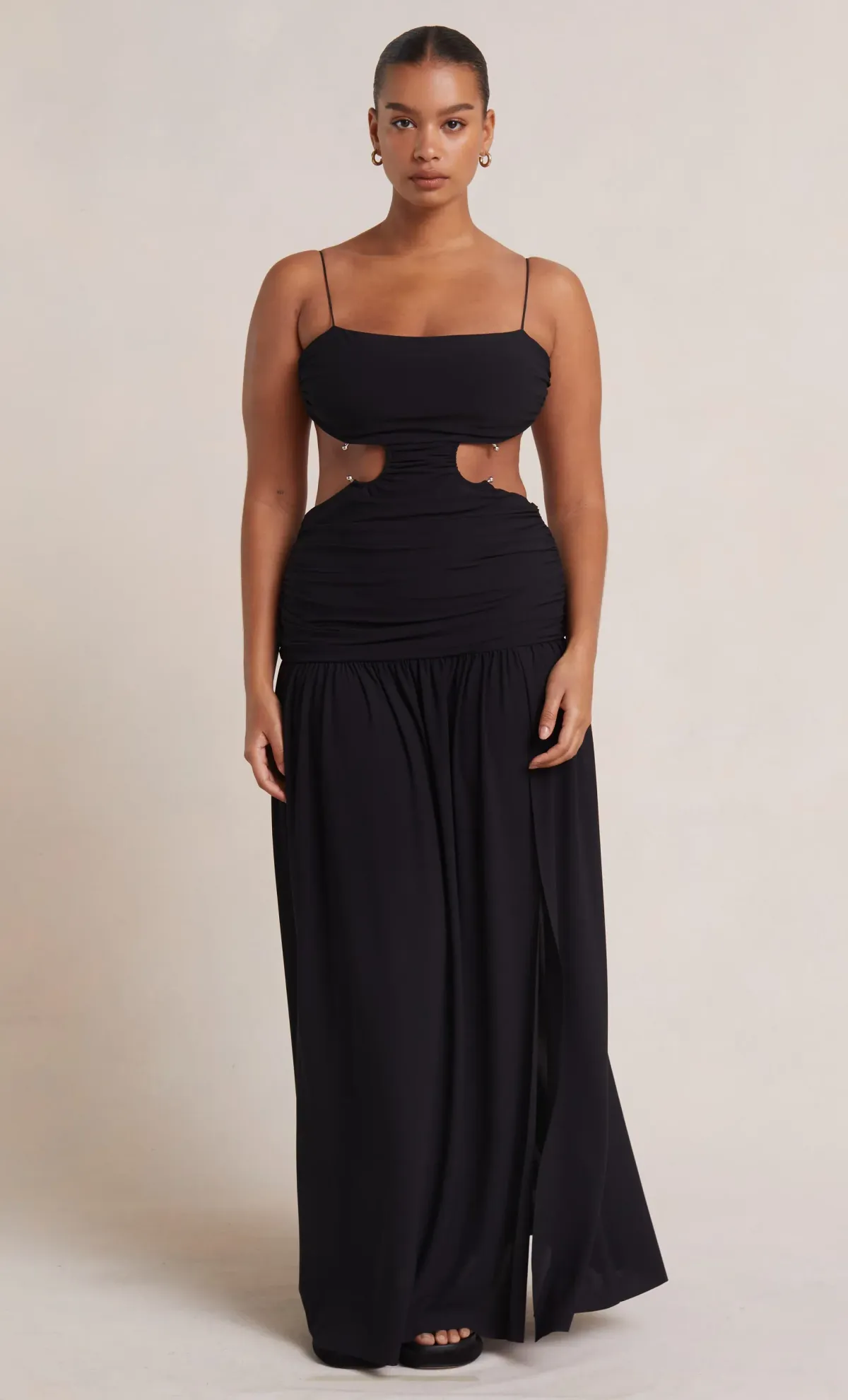 Bec & Bridge Minx Midi Dress Black Size 14 - Image 3