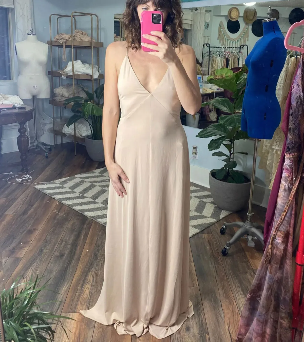 We Are Reclamation Bliss Slip Nude - One Size (XS-XXXL)  - Image 1