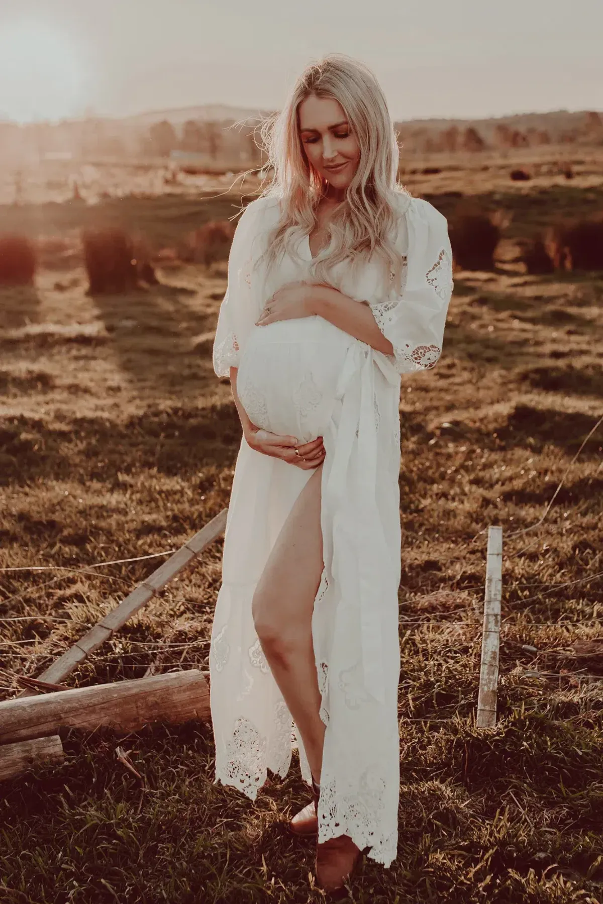 Co & Ry Marigold Dress White Size M/Au 10 - Image 1