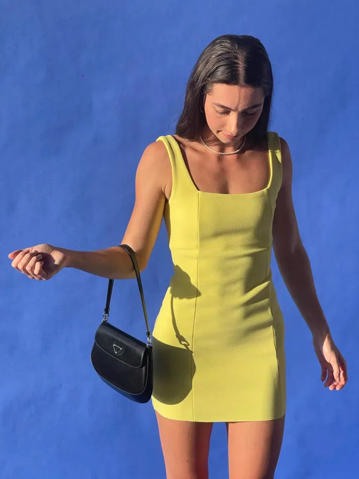 Bec & Bridge Gemma Mini Dress Banana Yellow Size AU 6    - Image 4