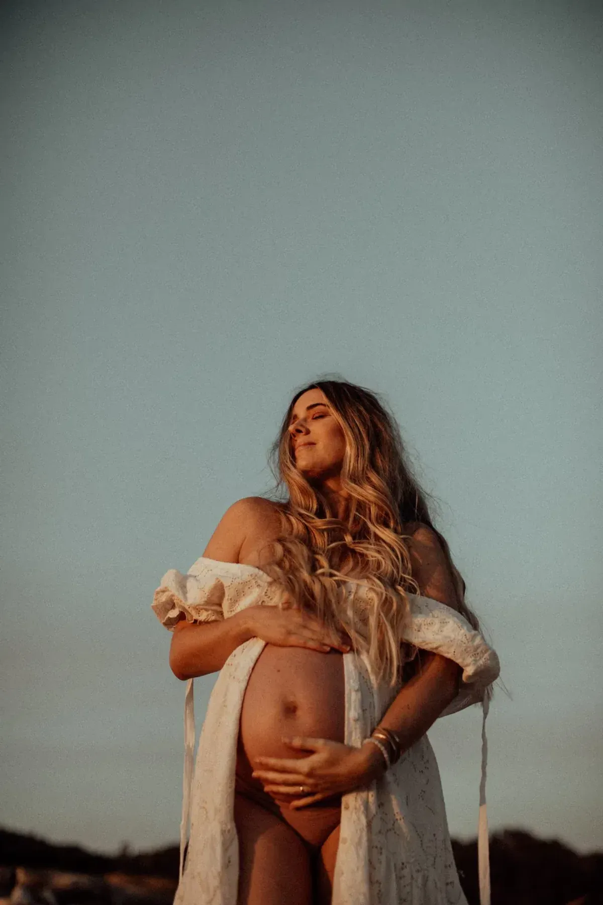 Co & Ry Dawn Dress White Size 8  - Image 2