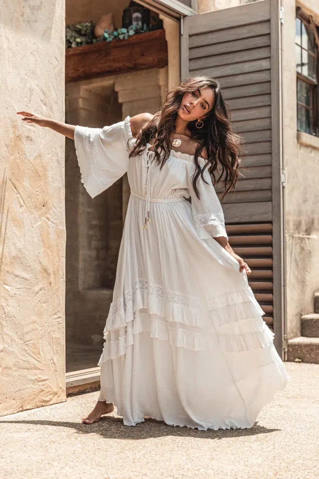 Coven & Co Juliet Gown White Size M/AU 12 for rent on The Volte - main image