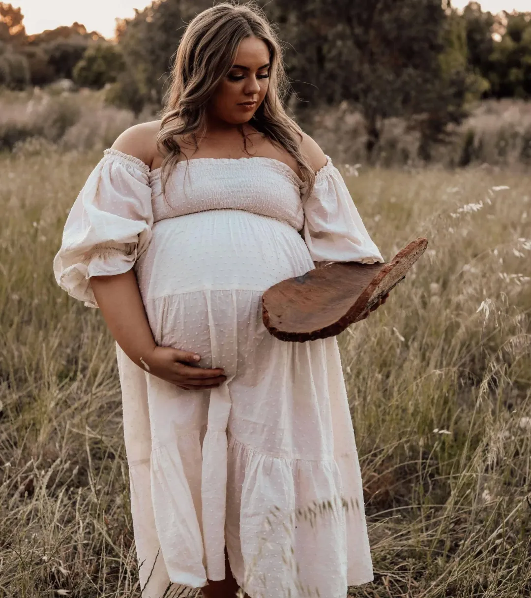 Bird and Kite Isabella Dress in Rose Milk Size XL / AU 16 for rent on The Volte - main image