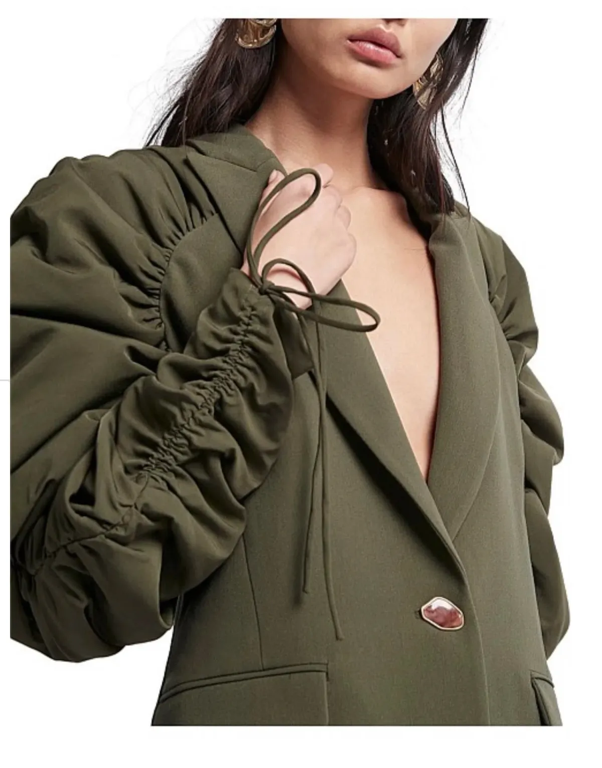 Aje Interlace Jacket & Pants Set Green Size 8 - Image 2