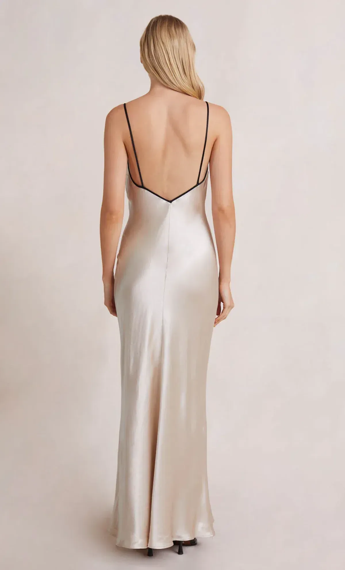 Bec & Bridge Kara Keyhole Dress Sand Size 8 - Image 3