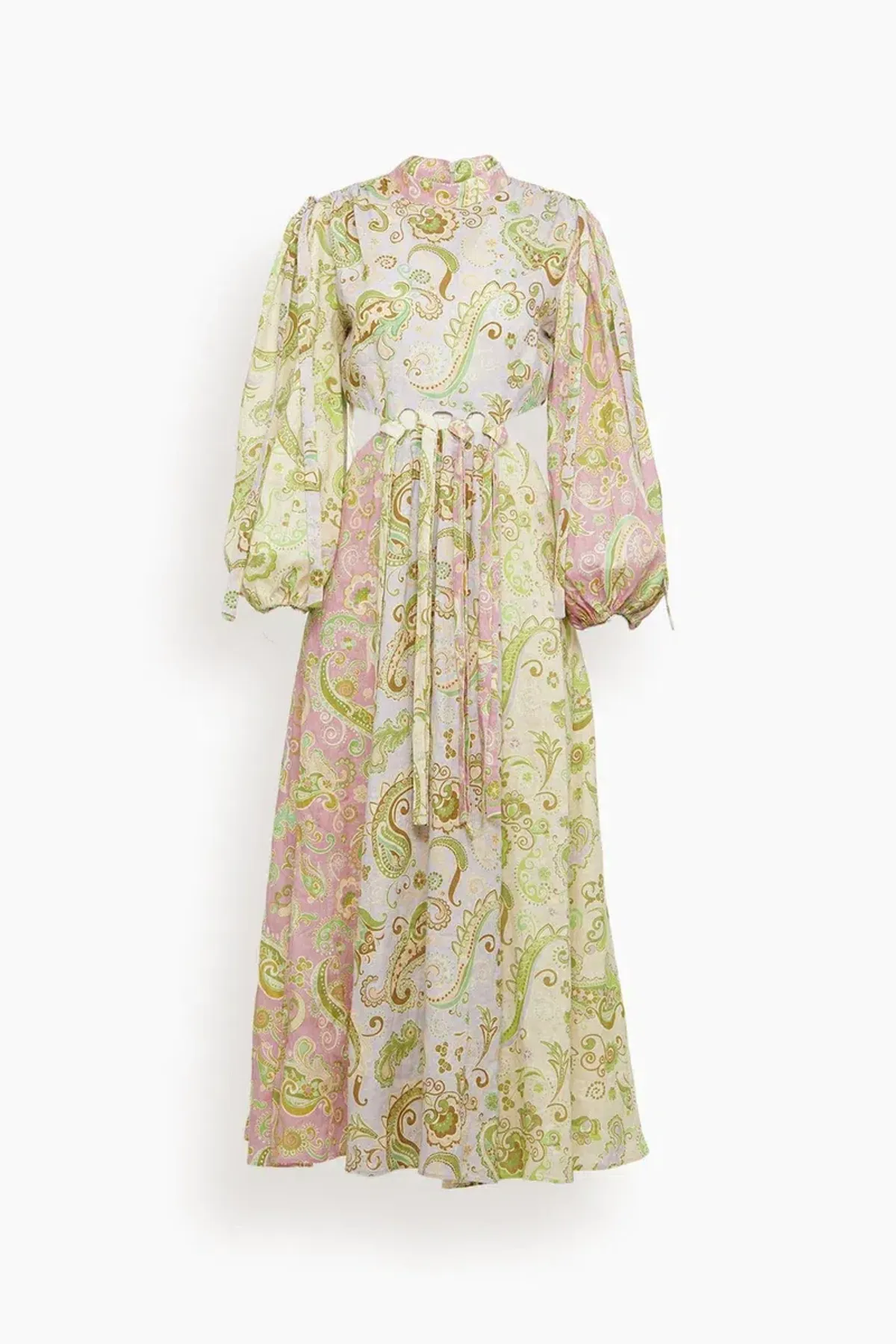 Alemais Marta Cutout Midi Dress Print Size 8 - Image 4