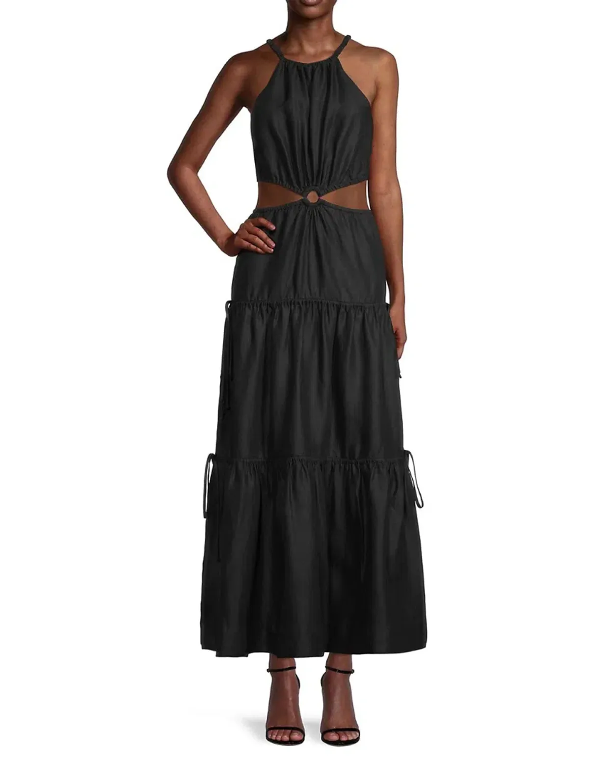 Bec and Bridge Helene Maxi Dress Black Size 8 - Image 5