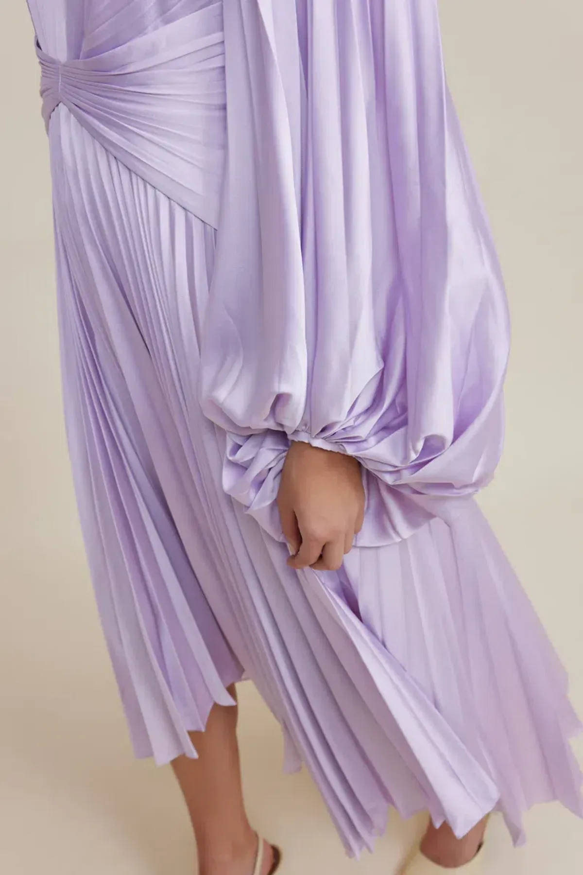 Acler Palms Dress Purple Size 10 - Image 4