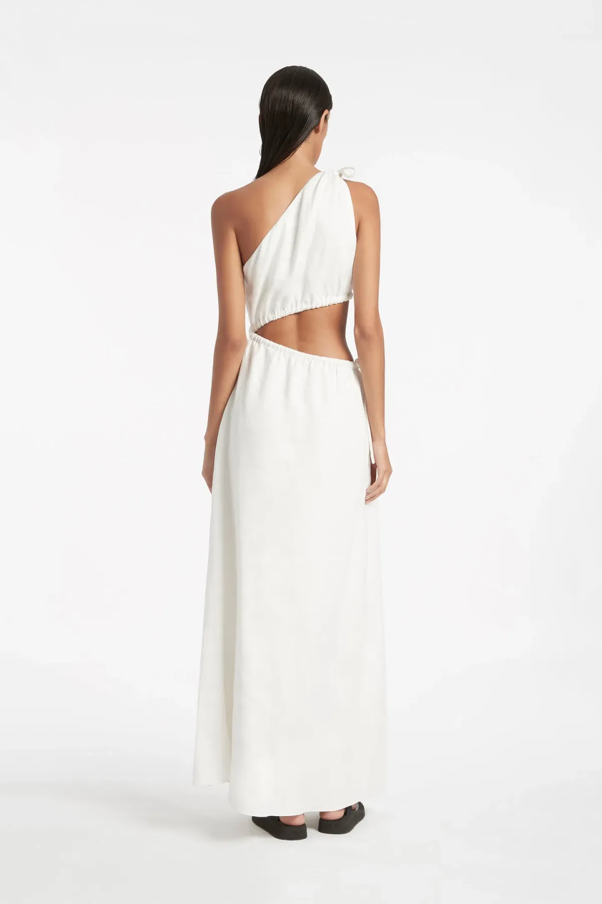 Sir The Label Blanche Asym Gown in Ivory Size 1 - Image 4