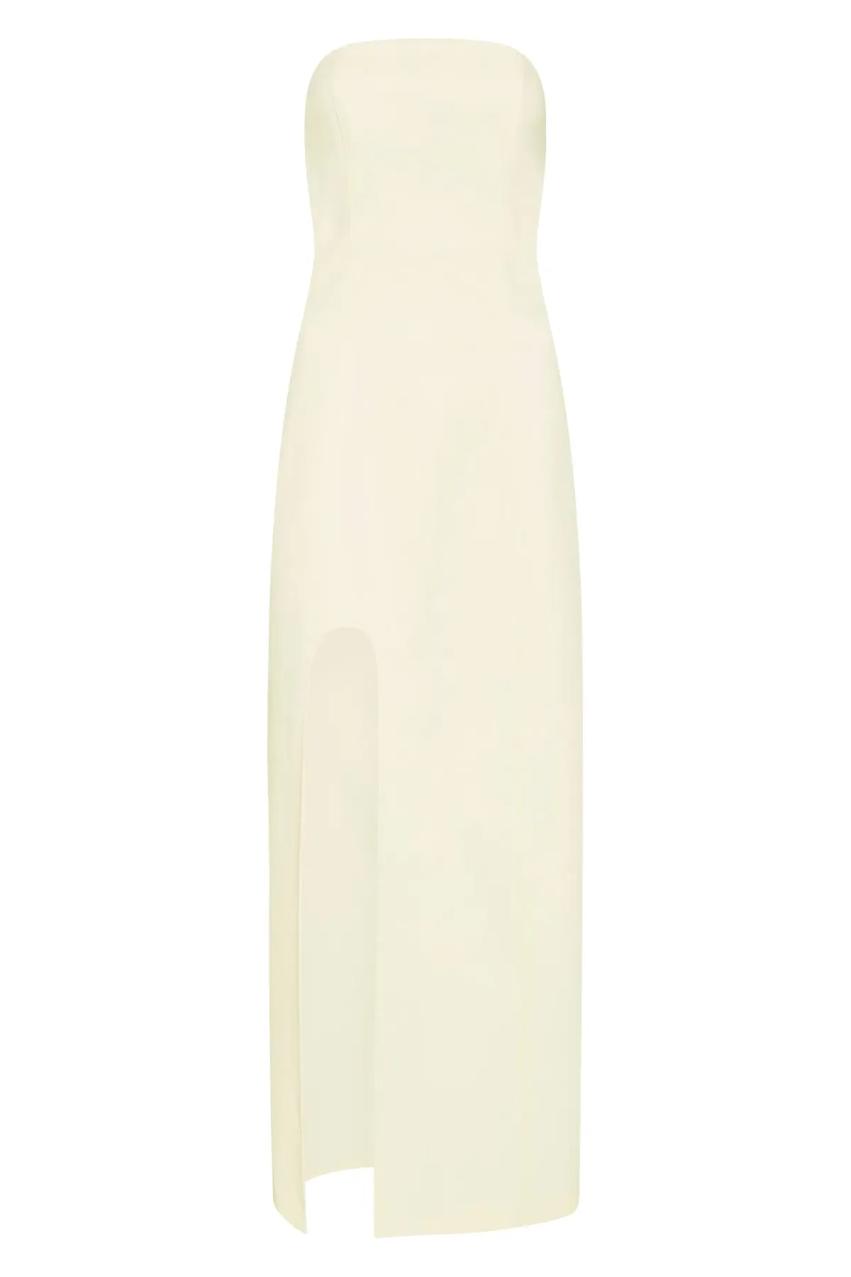 Sir The Label Marco Structured Midi Dress In Lemon Yellow Size 1 / AU 8 - Image 5