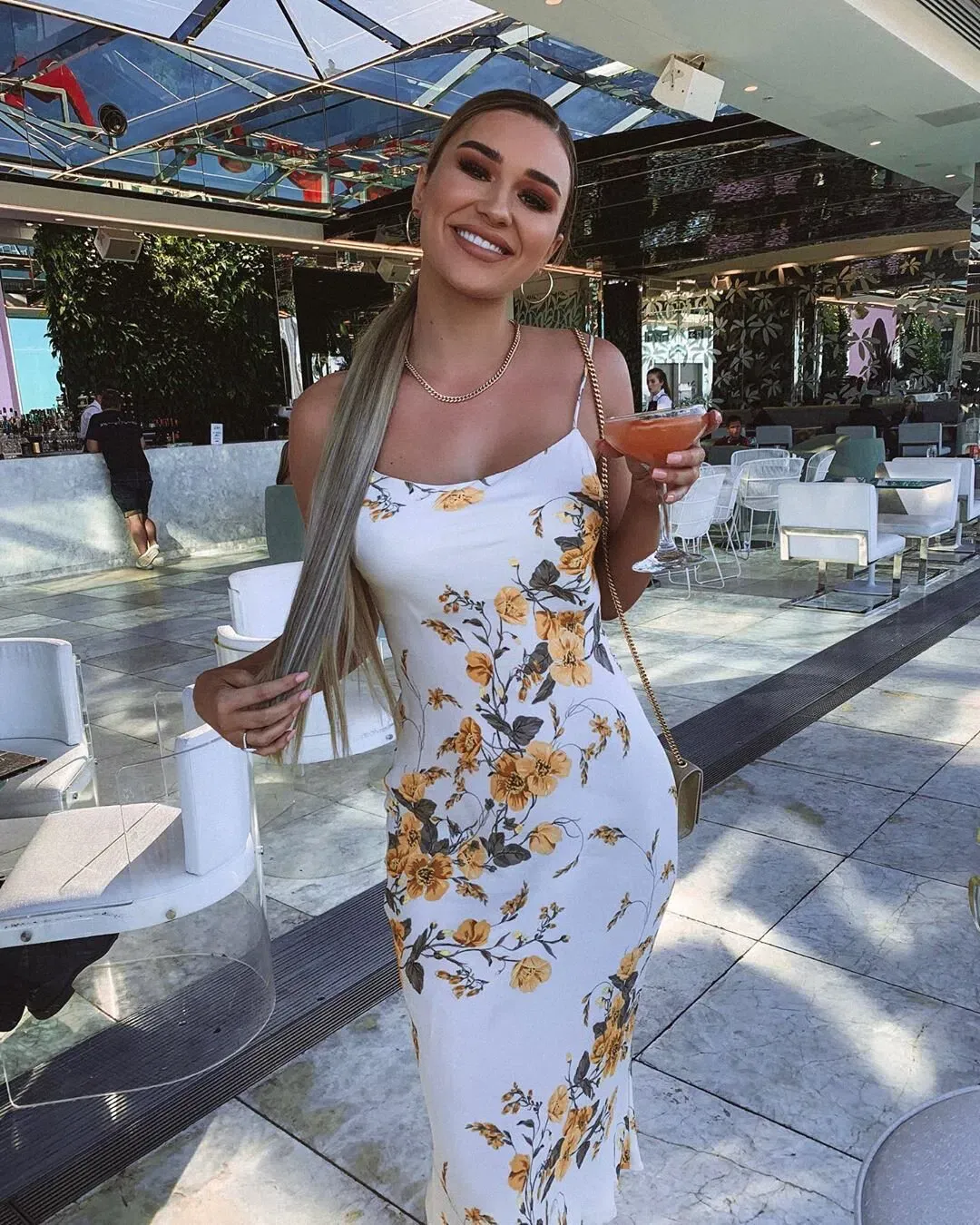 Bec & Bridge Matilde Slip Dress - Size 6 for rent on The Volte - main image