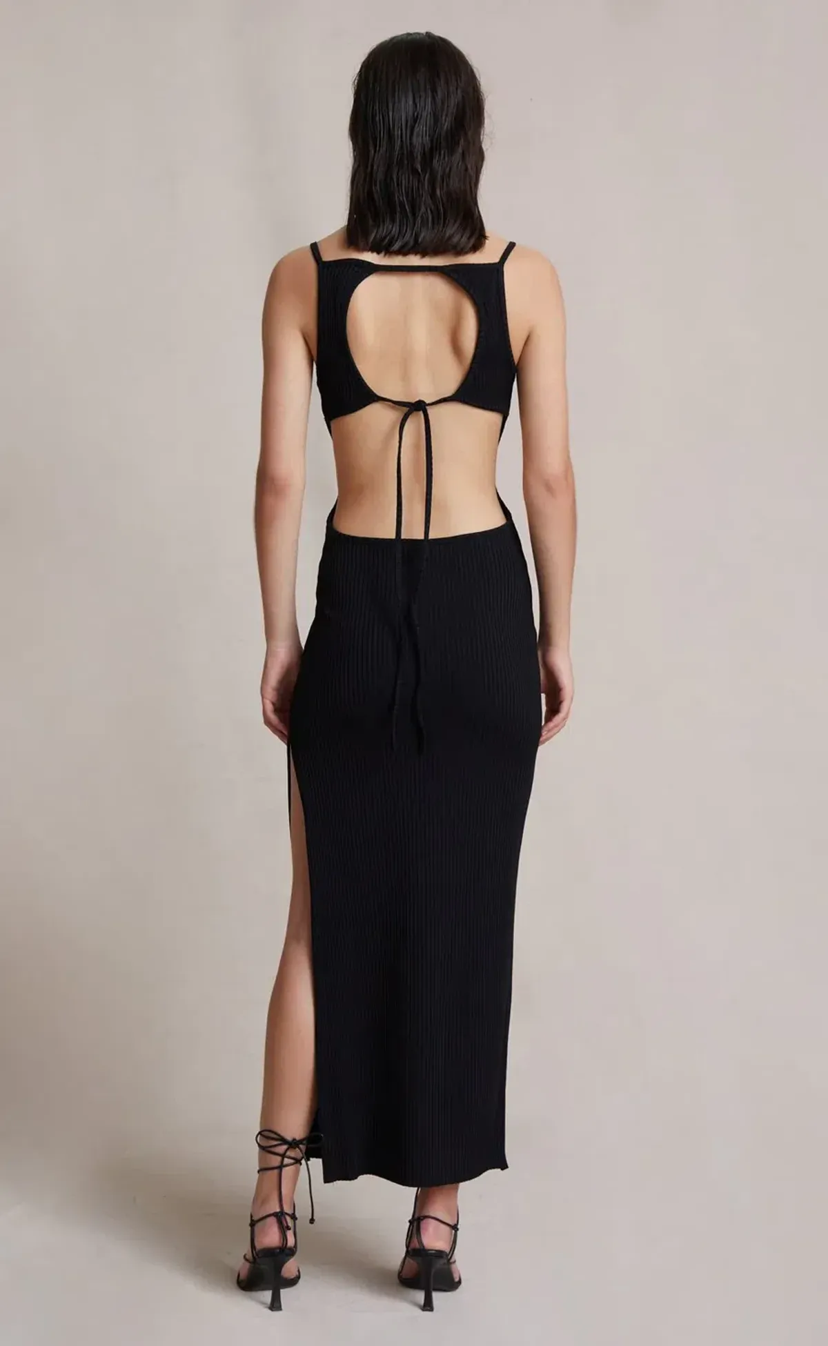 Bec & Bridge Zion Midi Dress Black Size 10 - Image 3