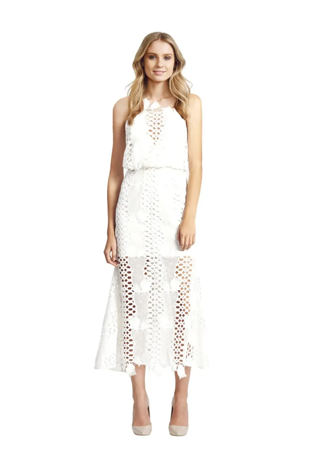 Alice McCall Lovelight Dress White Size 8 for rent on The Volte - main image