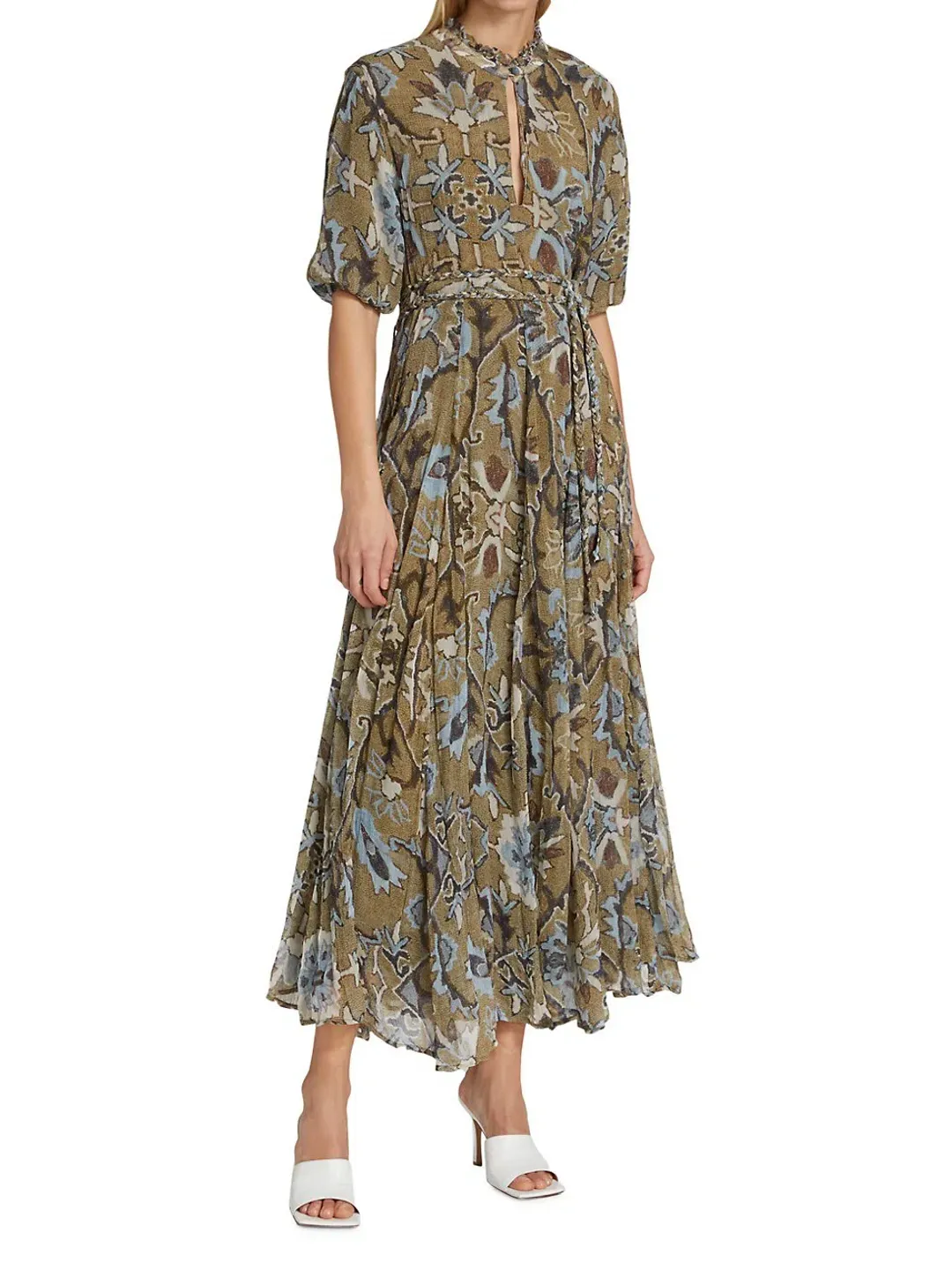 Hannah Artwear Oceanus Maxi Dress in Shaila Print Size 12 for rent on The Volte - main image