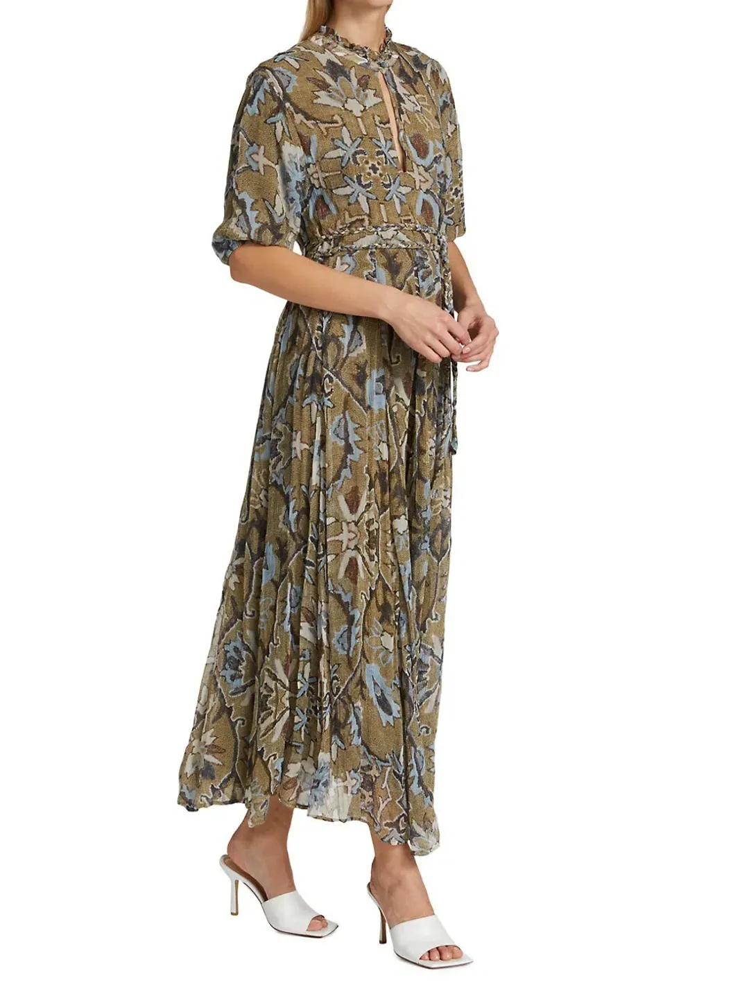 Hannah Artwear Oceanus Maxi Dress in Shaila Print Size 12 for rent on The Volte - main image