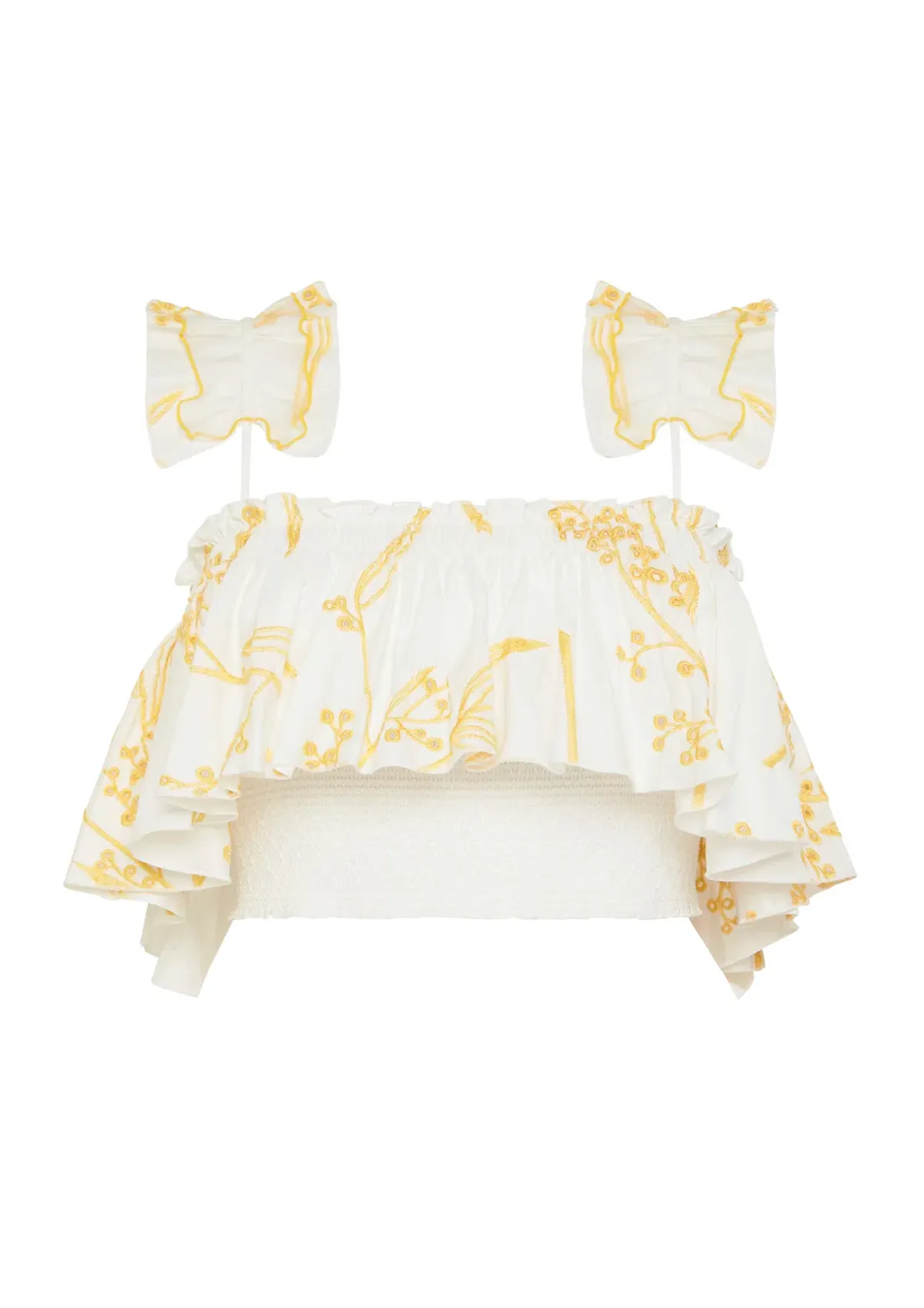 Aje Mimosa Smock Frill Cami Top Print Size 6 - Image 3