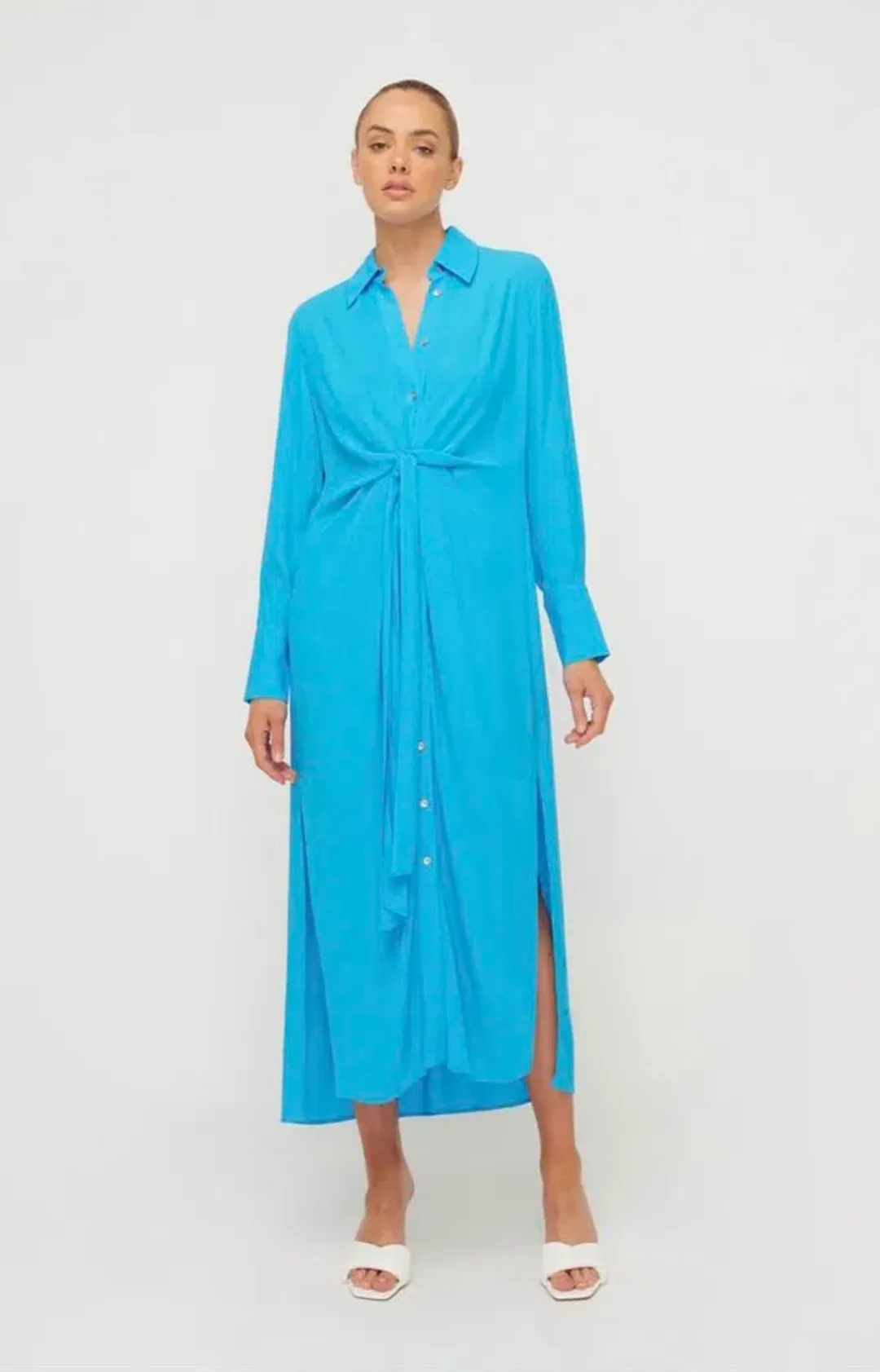 Sheike Paradiso Dress Blue Size 14 for rent on The Volte - main image