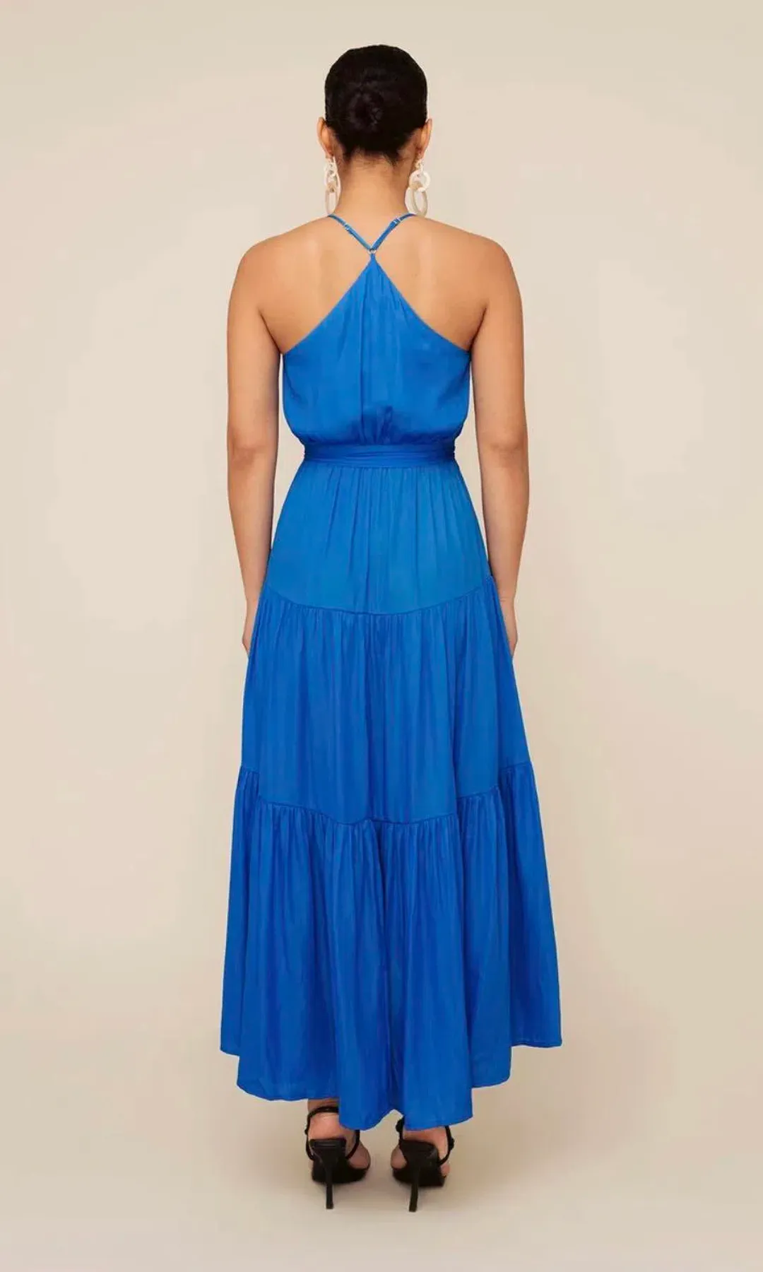 Sheike Sirocco Maxi Dress Cobalt Blue Size 14 for rent on The Volte - main image
