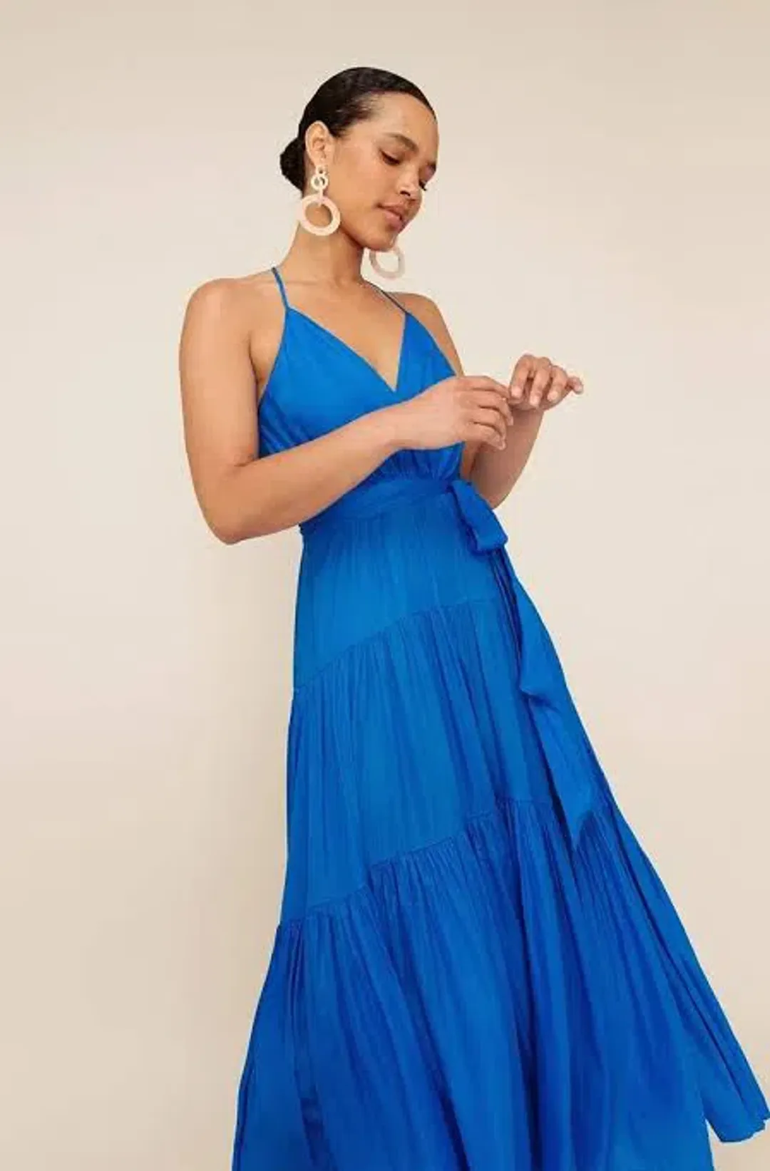 Sheike Sirocco Maxi Dress Cobalt Blue Size 14 for rent on The Volte - main image