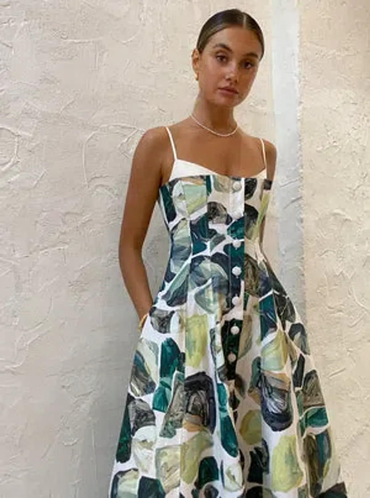 Alemais - Siena Bandeau Midi Dress Green - Size 10 - Image 6