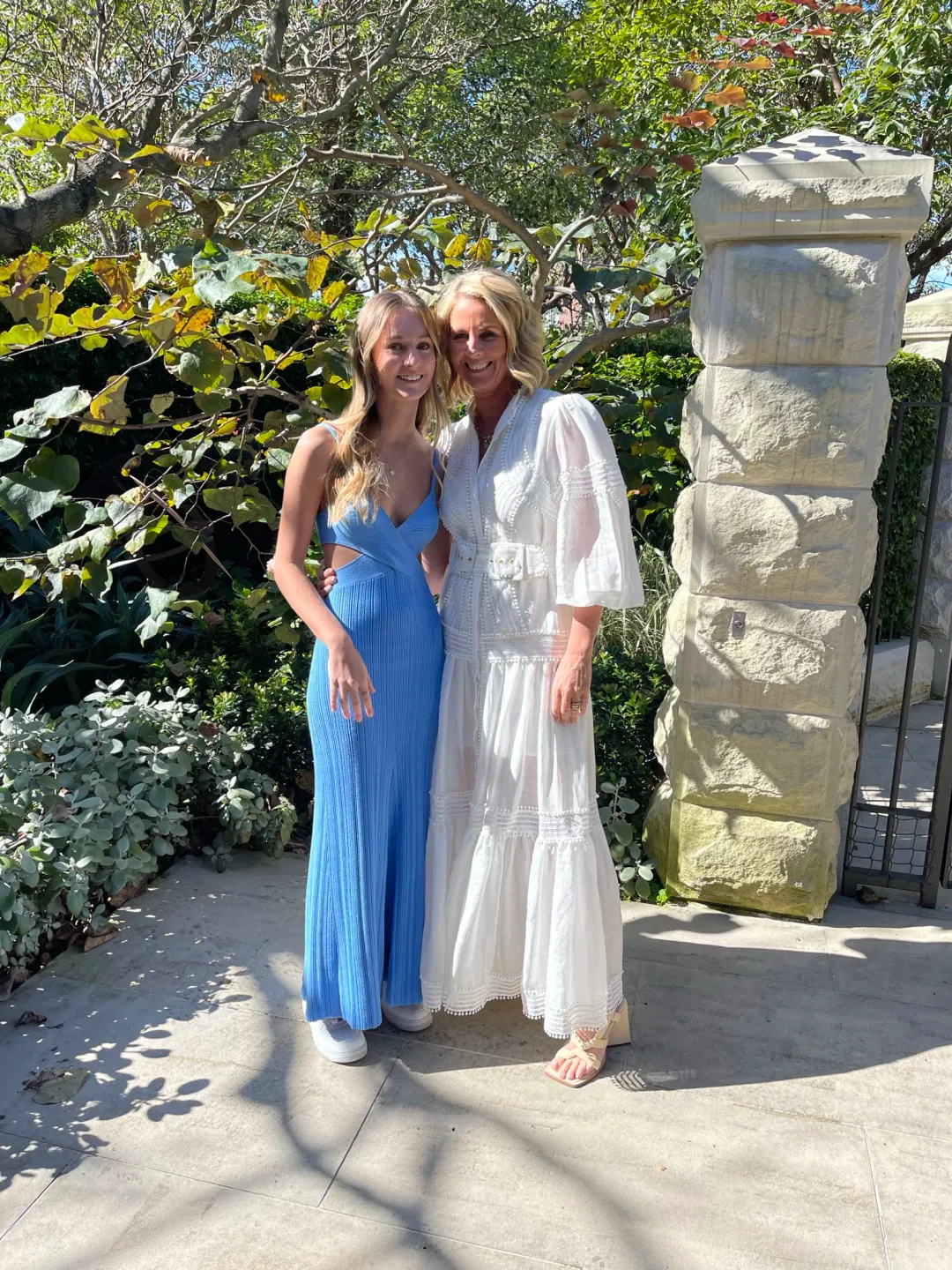 Mackenzie Mode Monarch Maxi Dress White Size 12 for rent on The Volte - main image