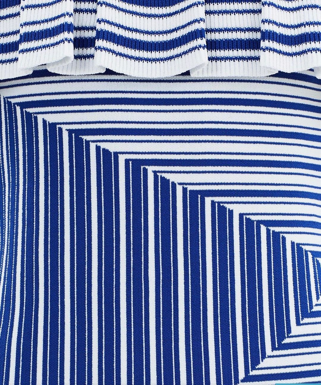 Rebecca Vallance Corsica Mini Dress Blue Stripe Size AU 10 for rent on The Volte - main image