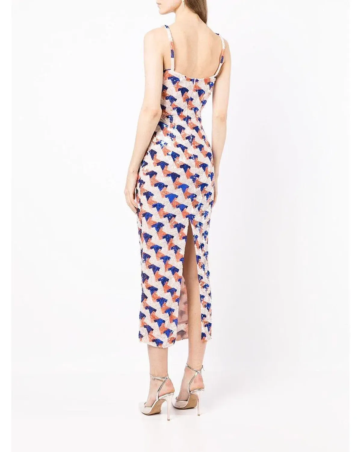 Rachel Gilbert Priya Dress Print Size AU 12  - Image 3