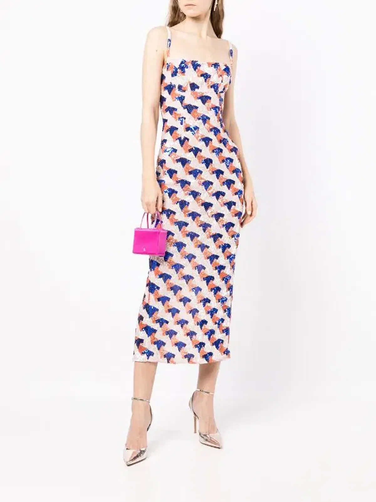 Rachel Gilbert Priya Dress Print Size AU 12  - Image 1