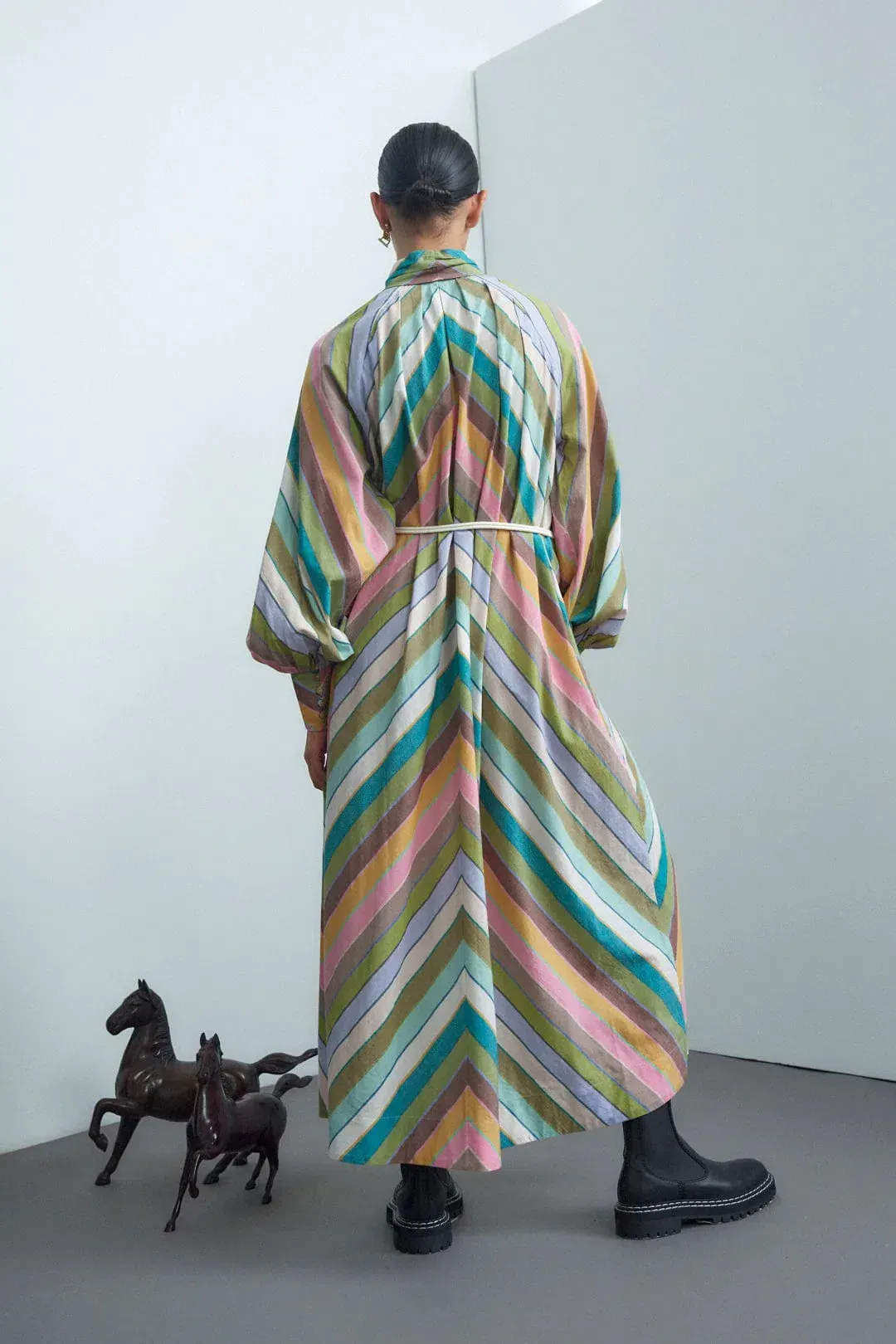 Alemais Lillian Midi Dress Print Size 14 for rent on The Volte - main image