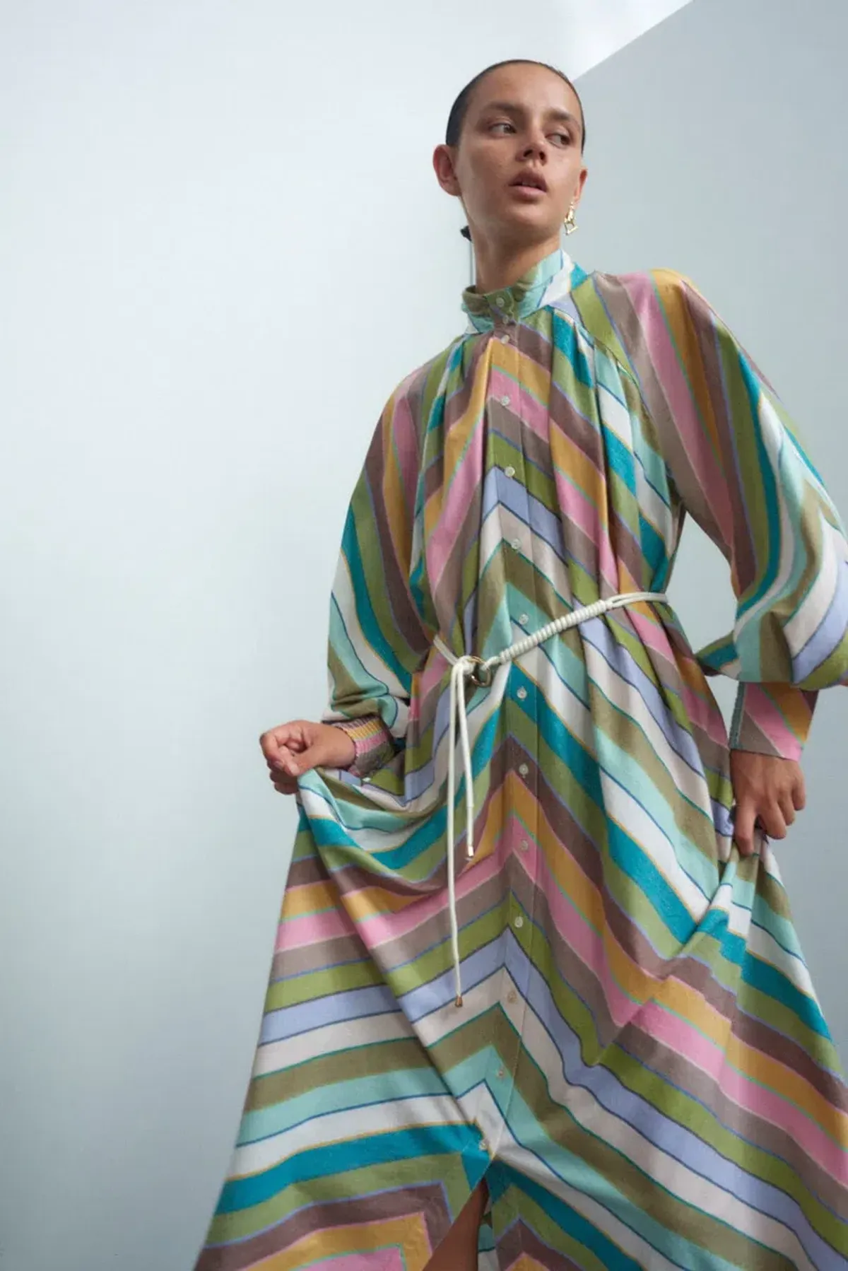 Alemais Lillian Midi Dress Print Size 14 - Image 2