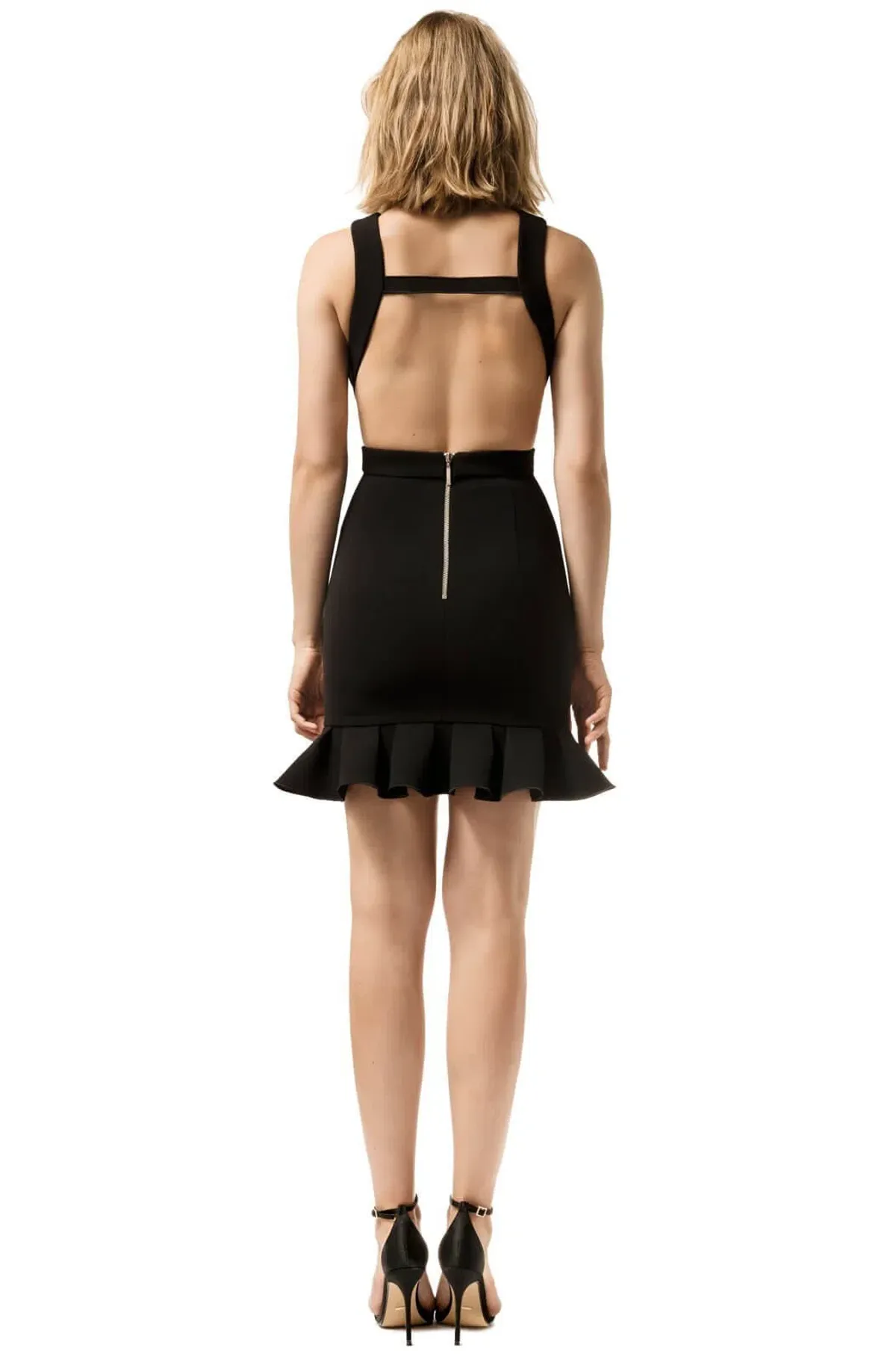 Yeojin Bae Tilly Crepe Dress Black Size 6 - Image 2