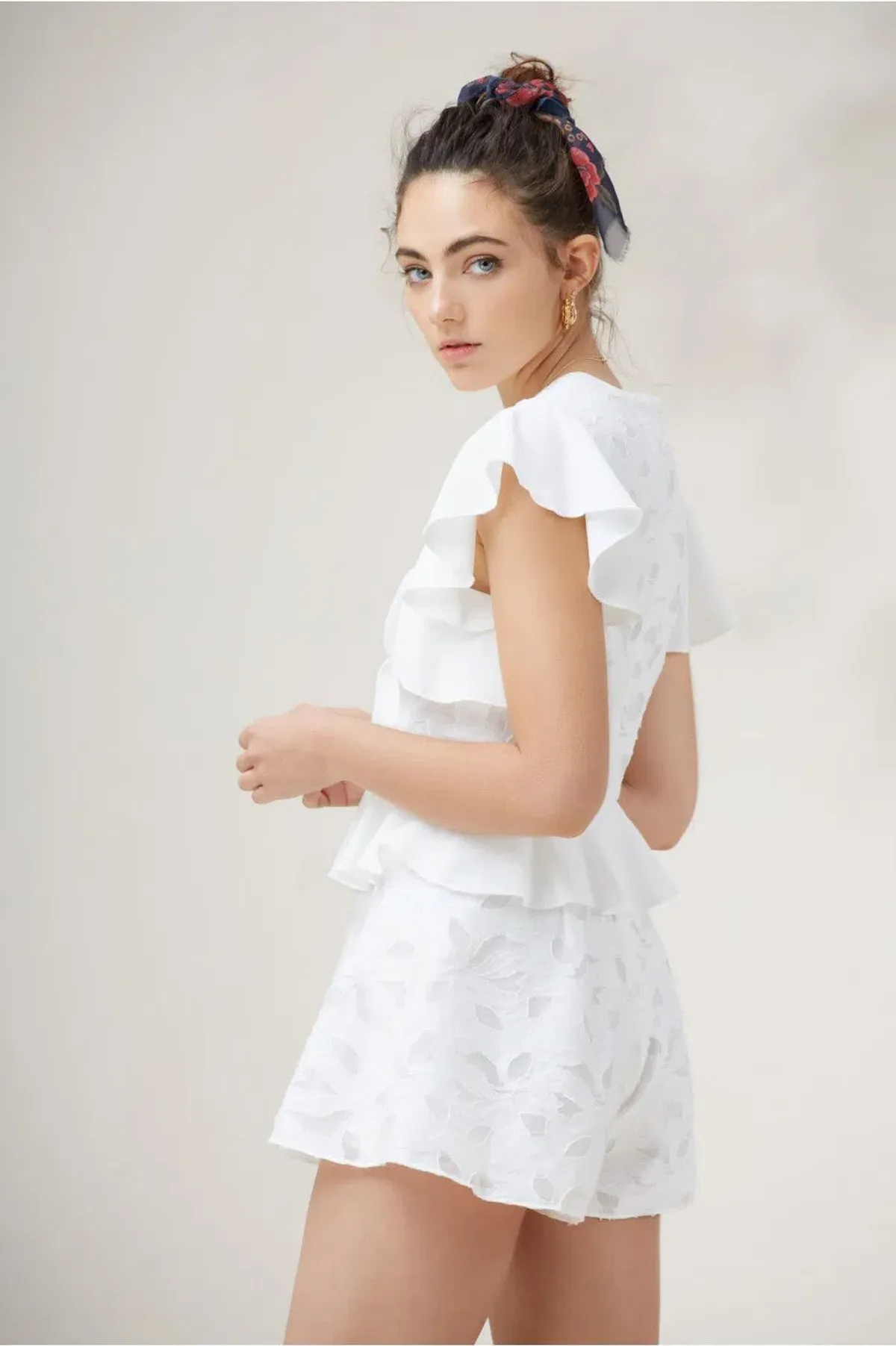 Finders Keepers Kindred  Playsuit White Size M - Image 2